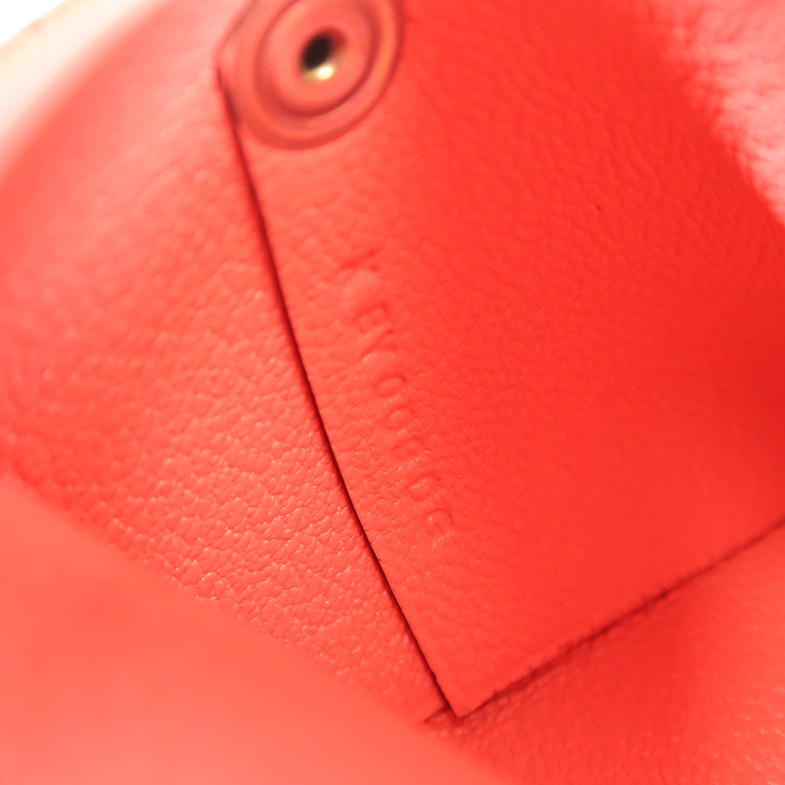 HERMES Chevre皮革Bastia錢包Pink