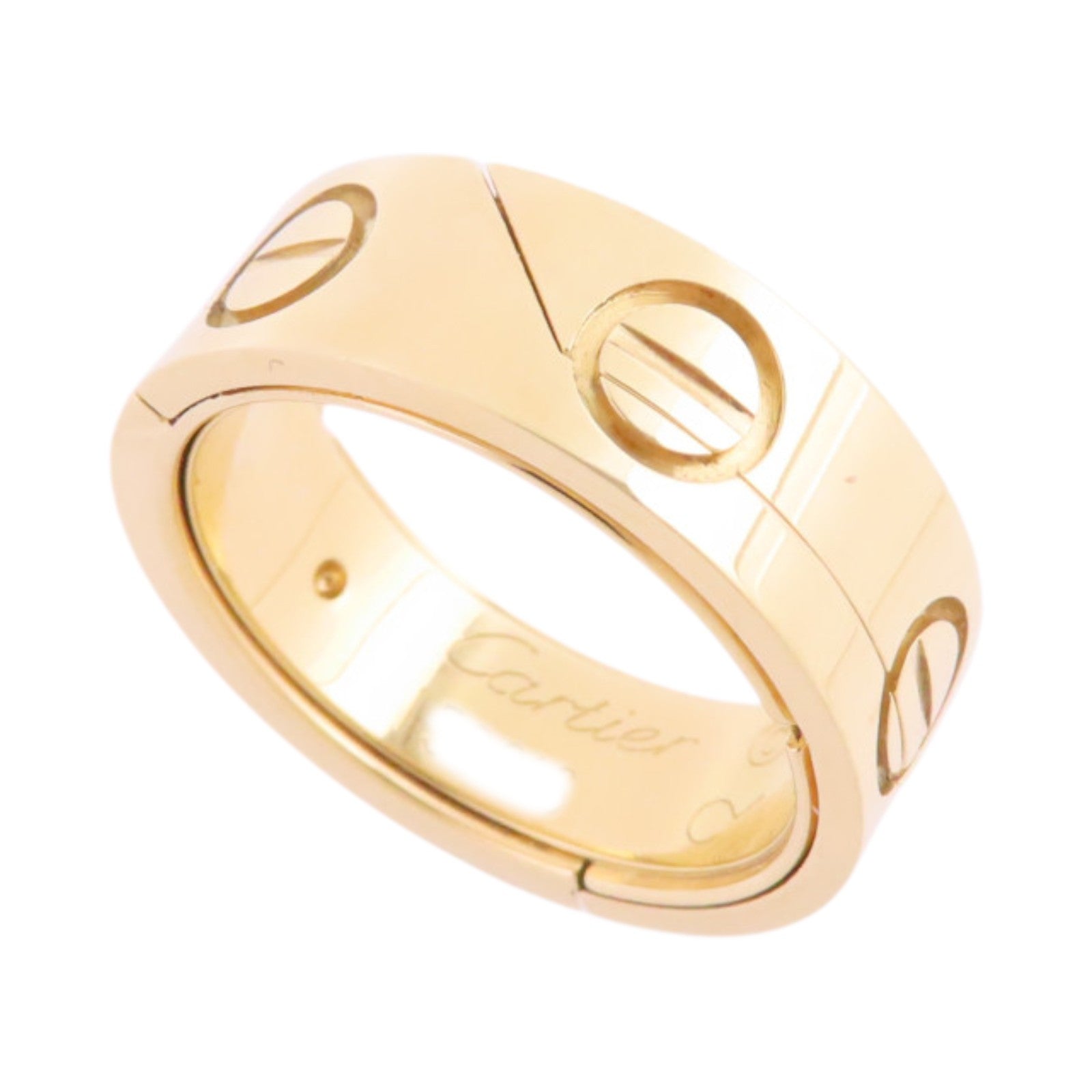 CARTIER 18K黃金Astro Love Ring戒指#53/US#6.25