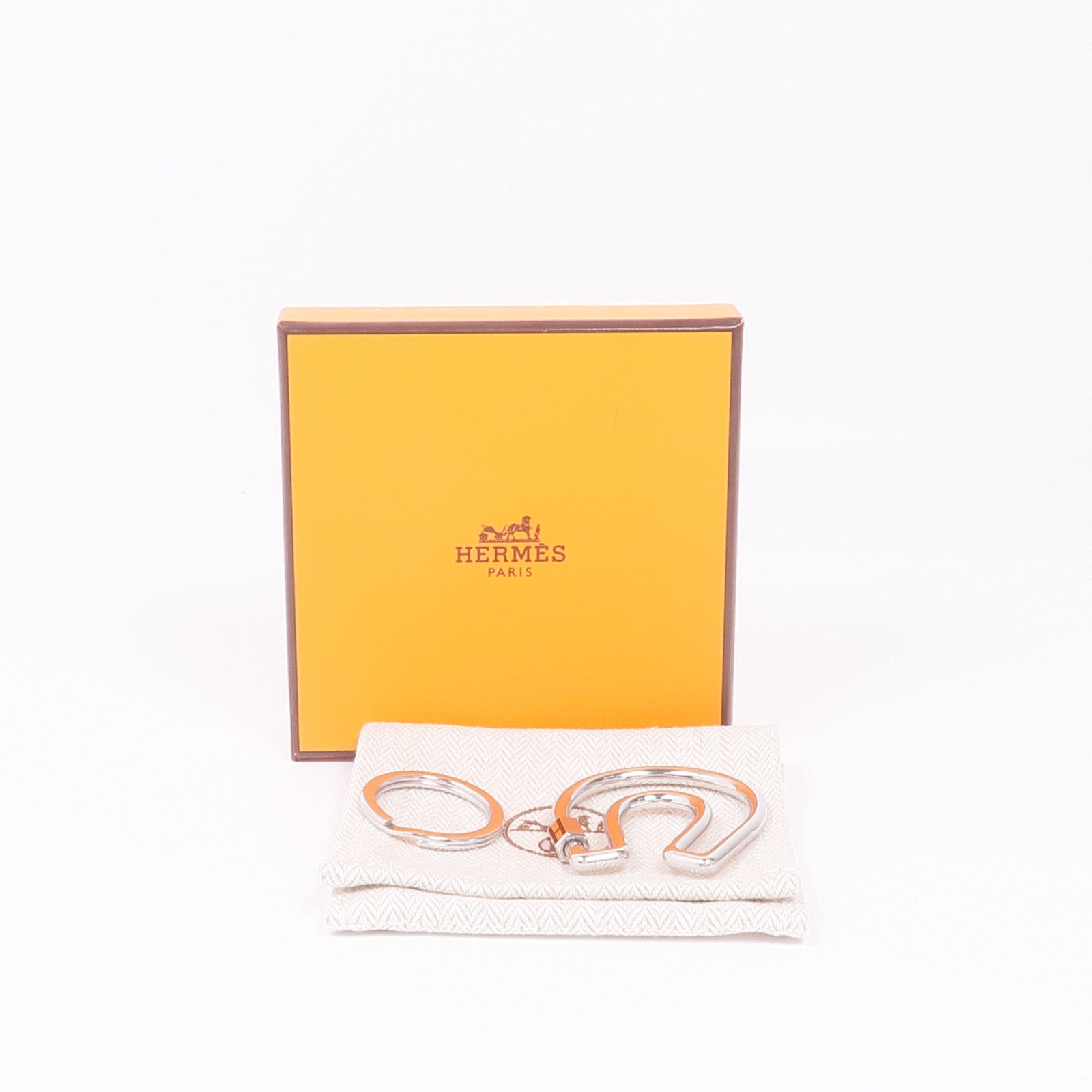 HERMES 金屬Fer A Cheval Key Ring鎖匙扣