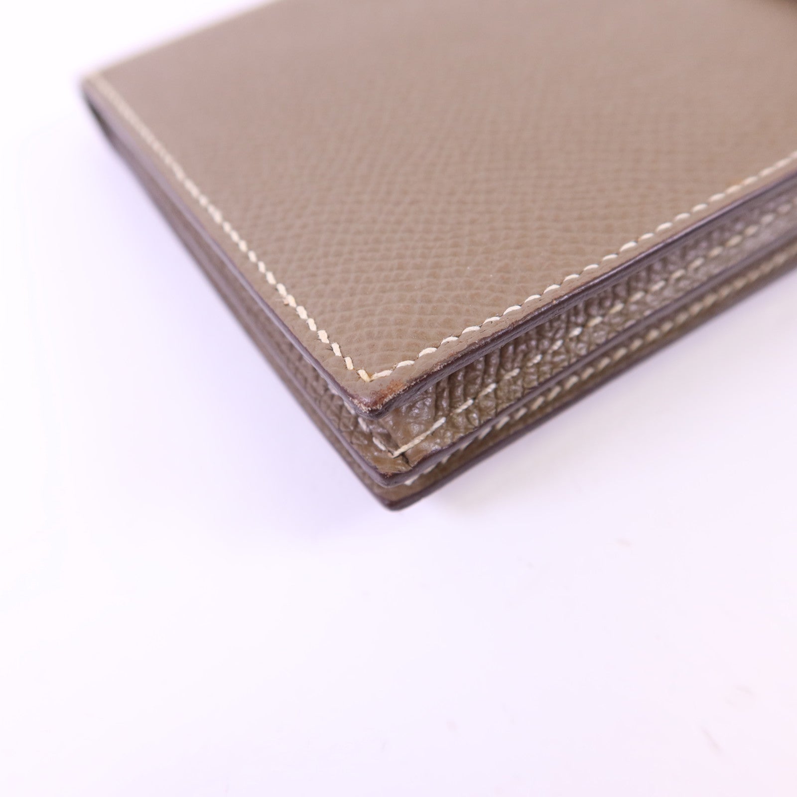 HERMES Epsom皮革Bearn Long Wallet金扣長錢包
