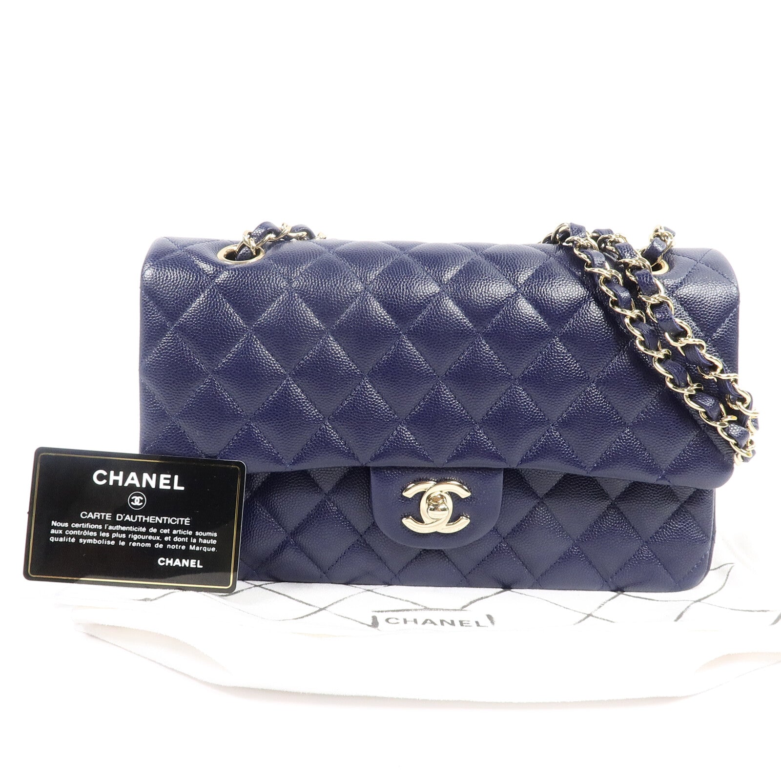 CHANEL 牛皮皮革Classic 25鏈帶肩背袋