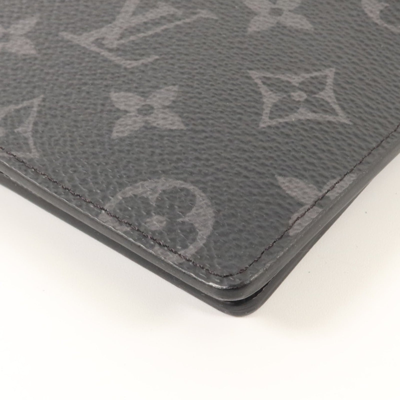 LOUIS VUITTON Monogram Eclipse Multiple錢包
