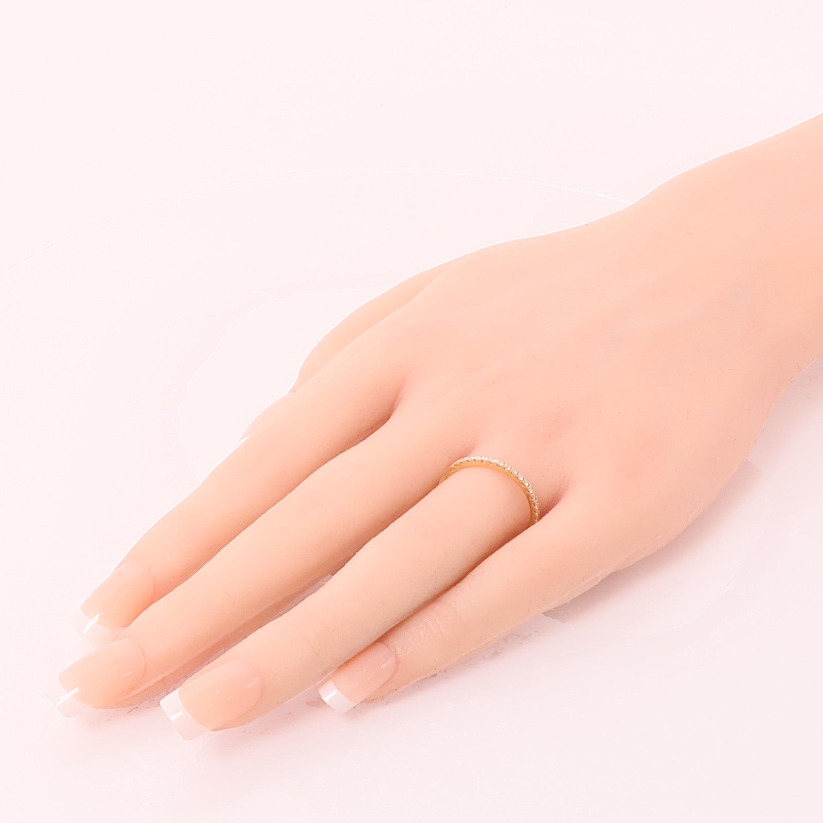 JEWELRY 18K玫瑰金Diamond Ring鑽石戒指US#7.75