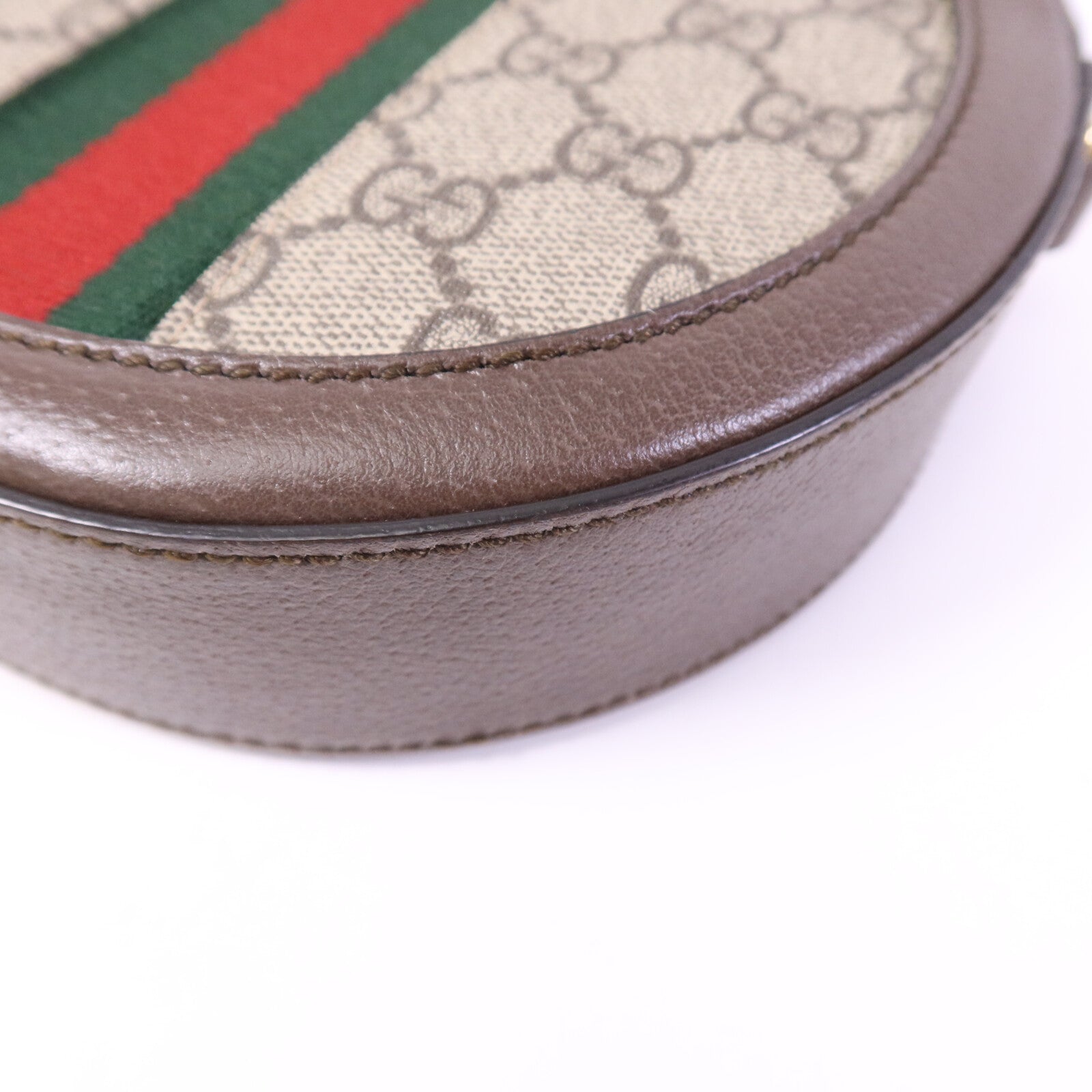 GUCCI 塗層帆布Ophidia金扣鏈帶肩背袋