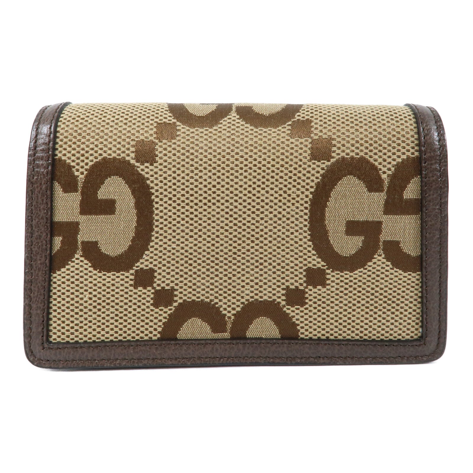 GUCCI 帆布/牛皮皮革Dionysus銀扣鏈帶肩背袋