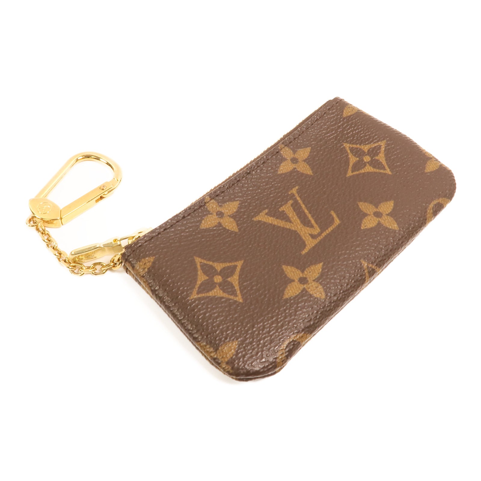 LOUIS VUITTON Monogram Key Pouch金扣鎖匙包