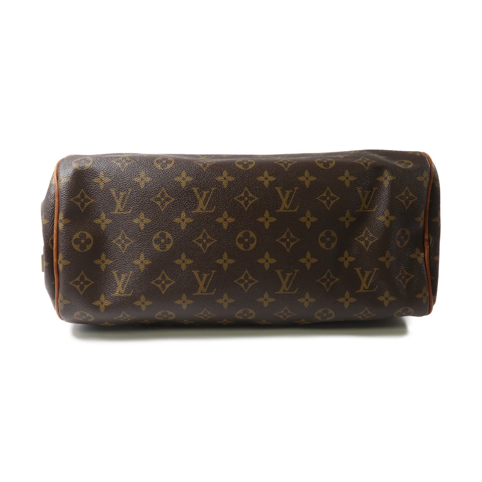 LOUIS VUITTON Monogram Montorgueil GM金扣肩背袋棕色