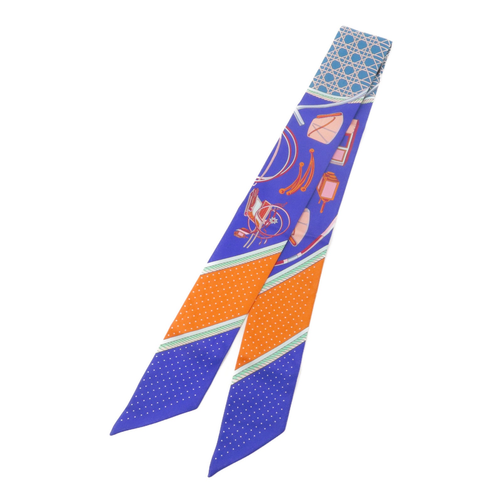 HERMES 絲質Twilly絲巾