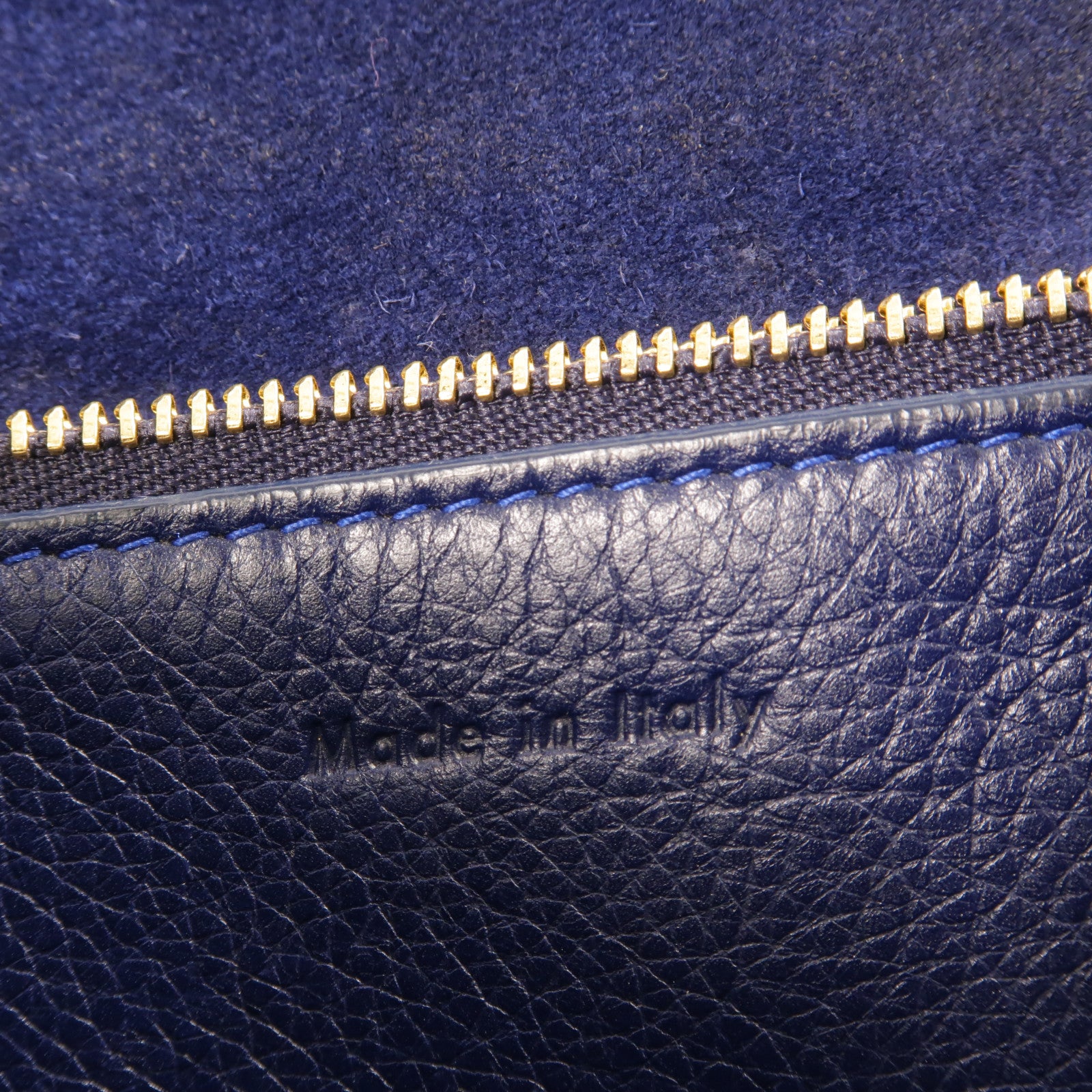 CELINE 牛皮皮革Blade Flap Bag肩背袋