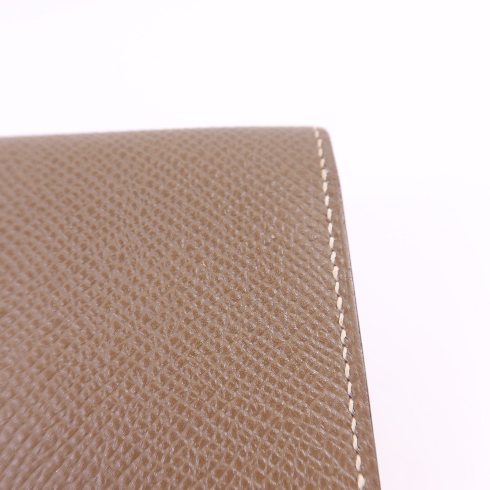 HERMES Epsom皮革Bearn Long Wallet金扣長錢包