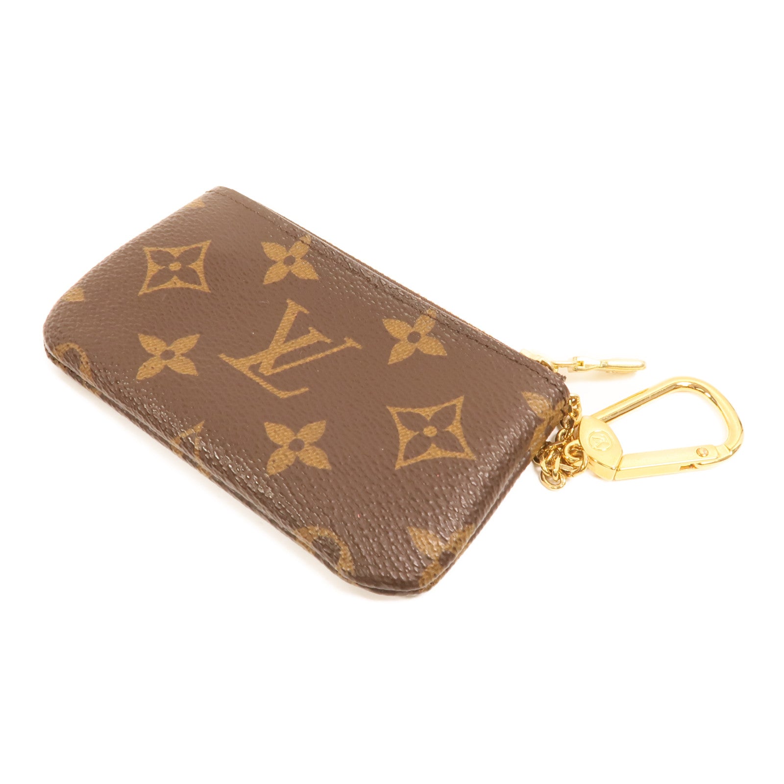 LOUIS VUITTON Monogram Key Pouch金扣鎖匙包