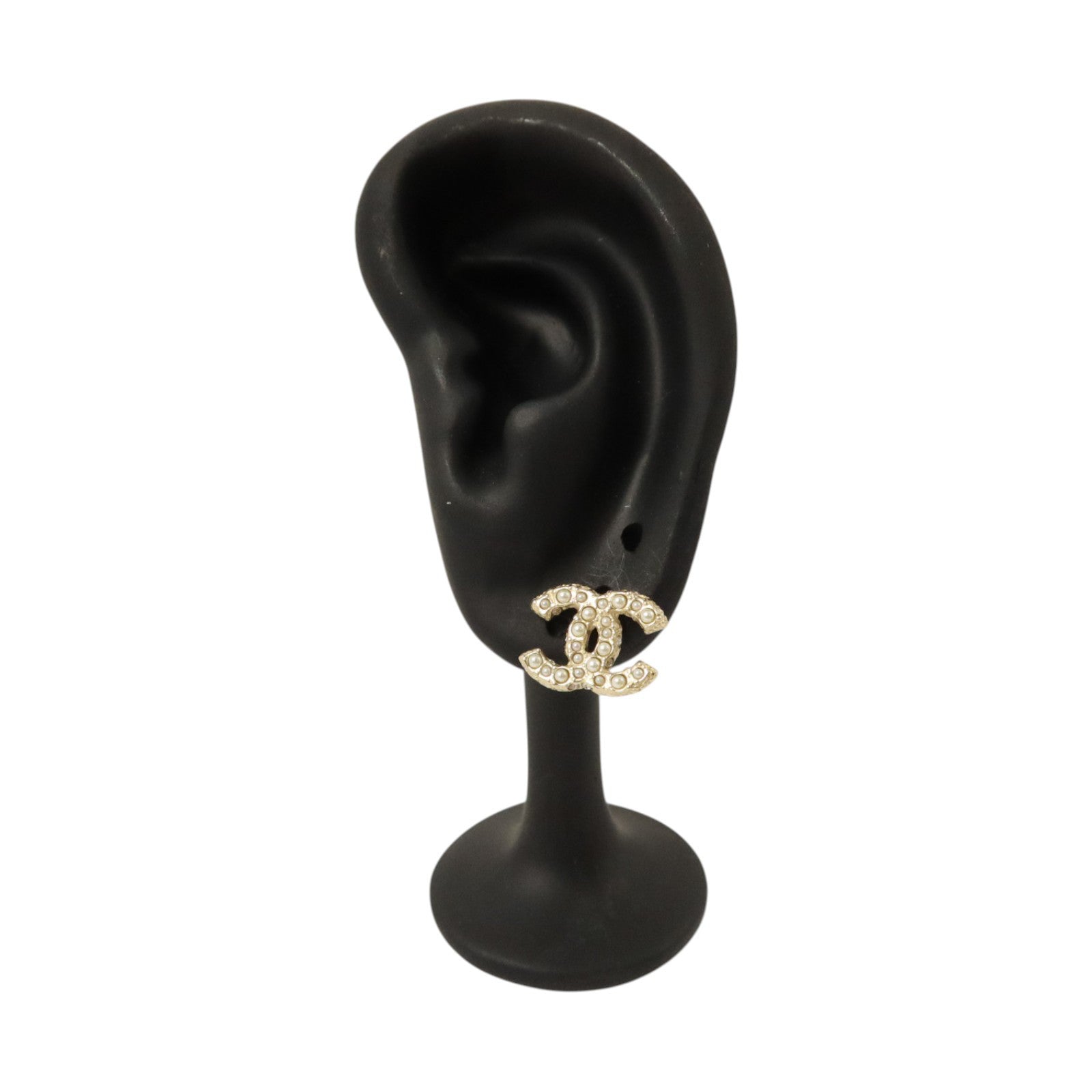 CHANEL 金屬/PVC Earrings耳環