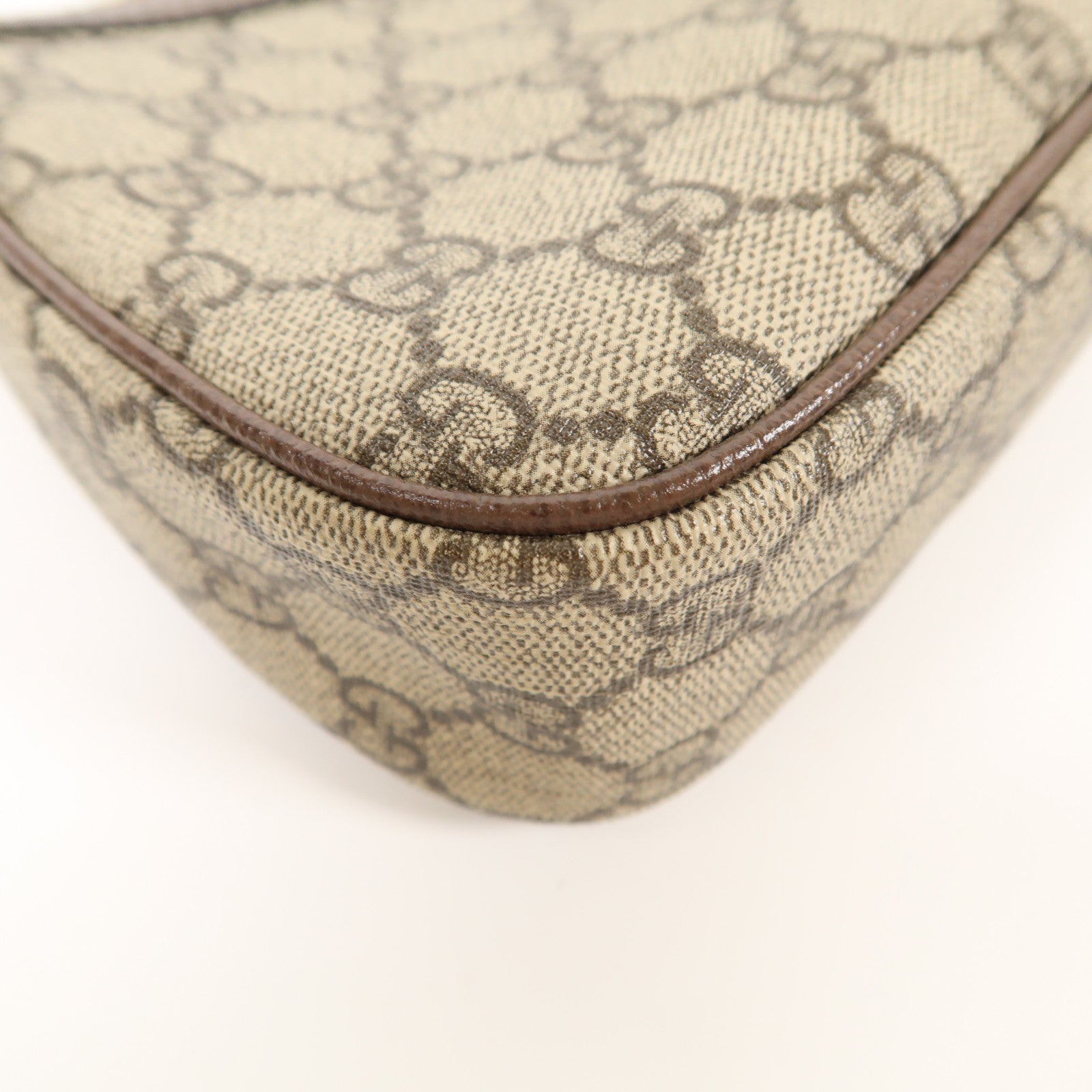 GUCCI GG GHW Ophidia Small 2 Way Shoulder Bag 735132 Coated Canvas Brown