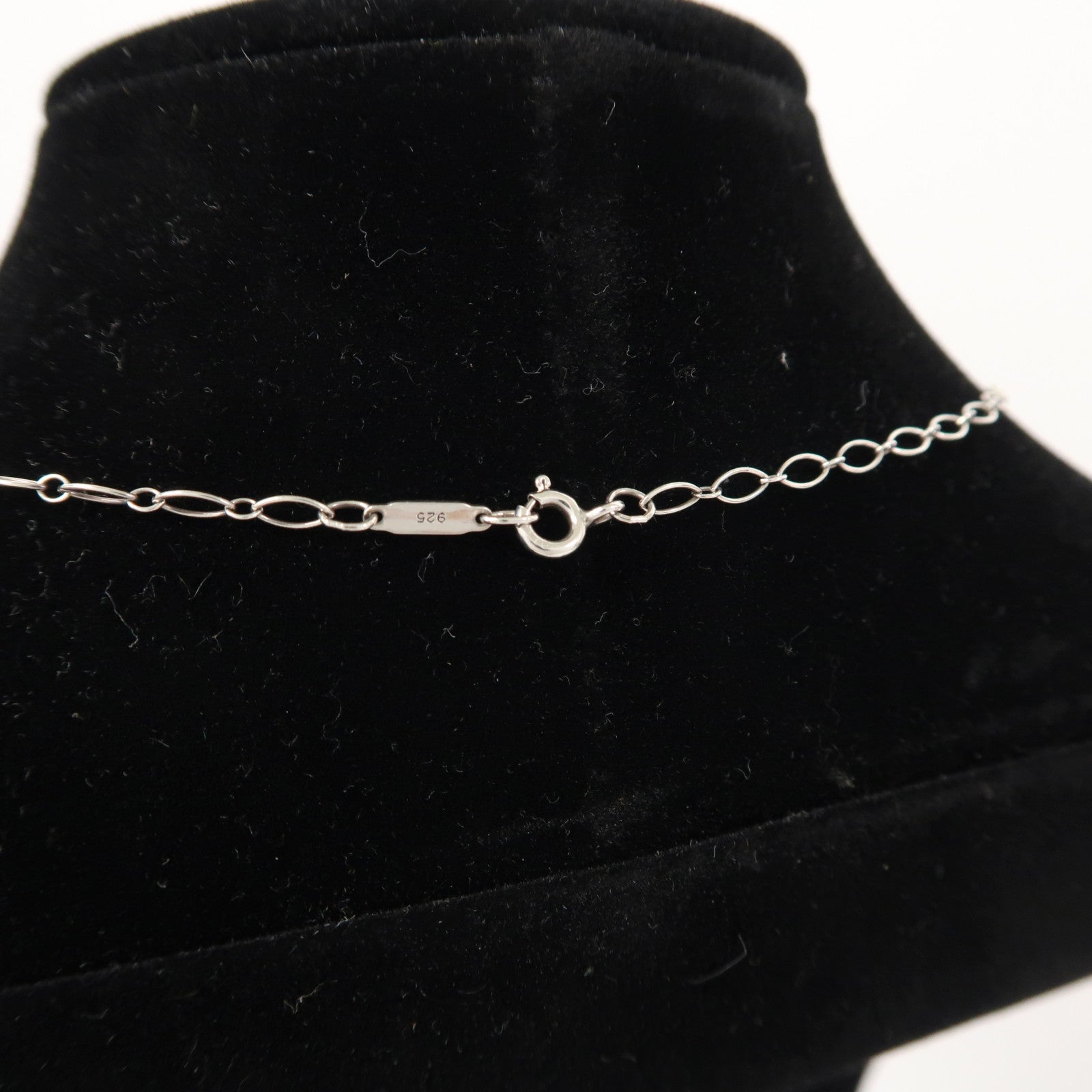 TIFFANY＆CO 925純銀Emblem Lock Pendant Necklace項鍊