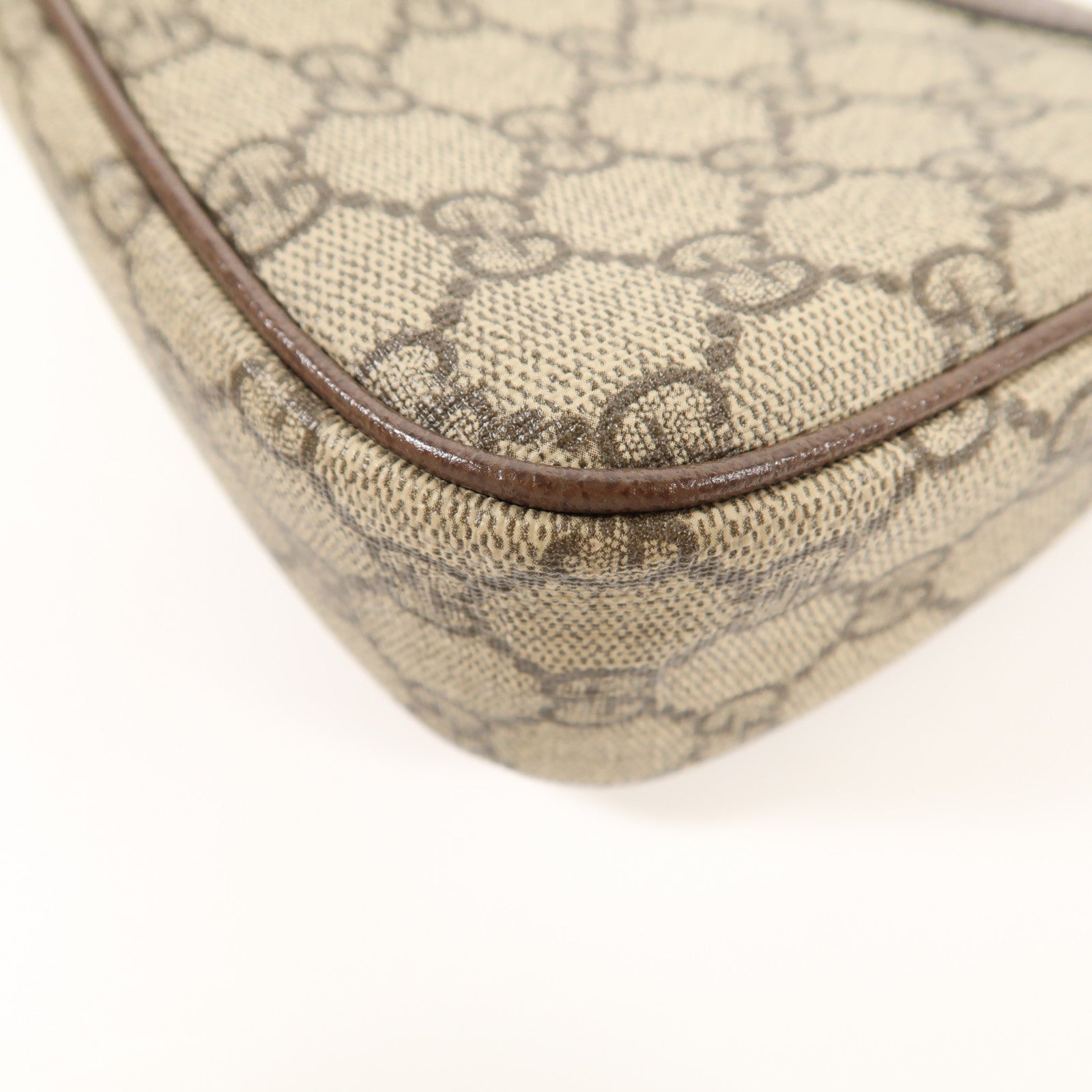 GUCCI GG GHW Ophidia Small 2 Way Shoulder Bag 735132 Coated Canvas Brown