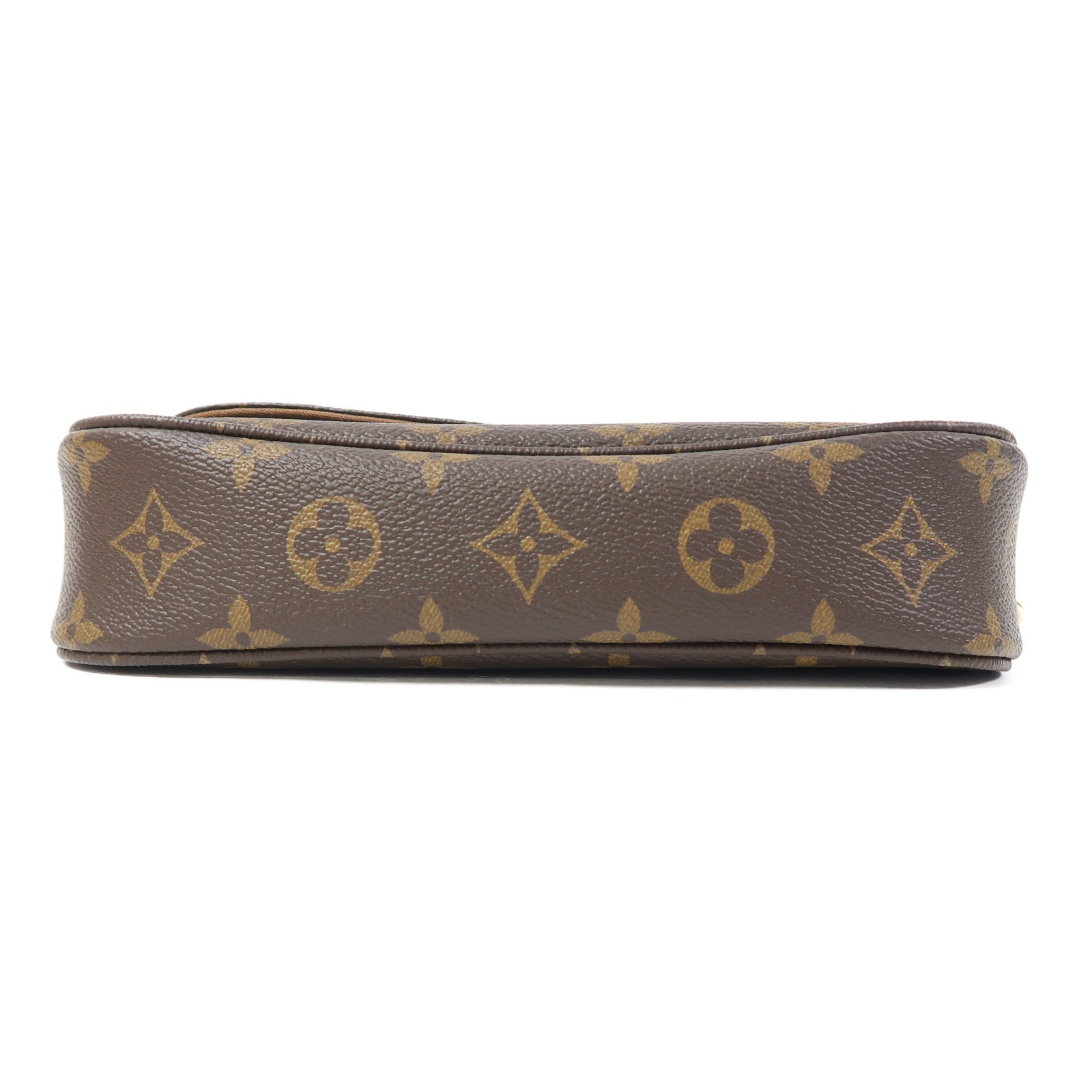 LOUIS VUITTON Monogram Wallet On Chain Ivy金扣肩背袋啡色