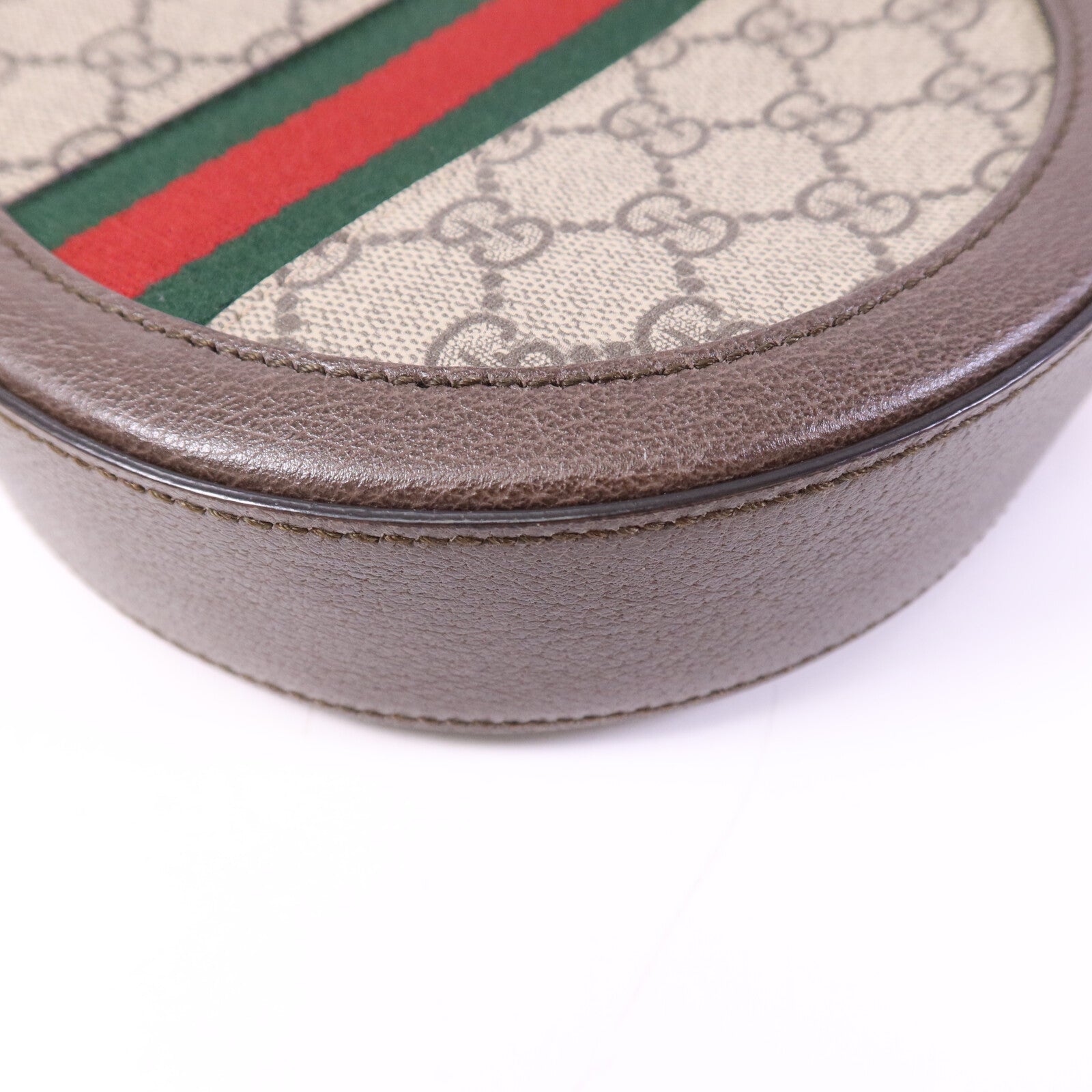 GUCCI 塗層帆布Ophidia金扣鏈帶肩背袋
