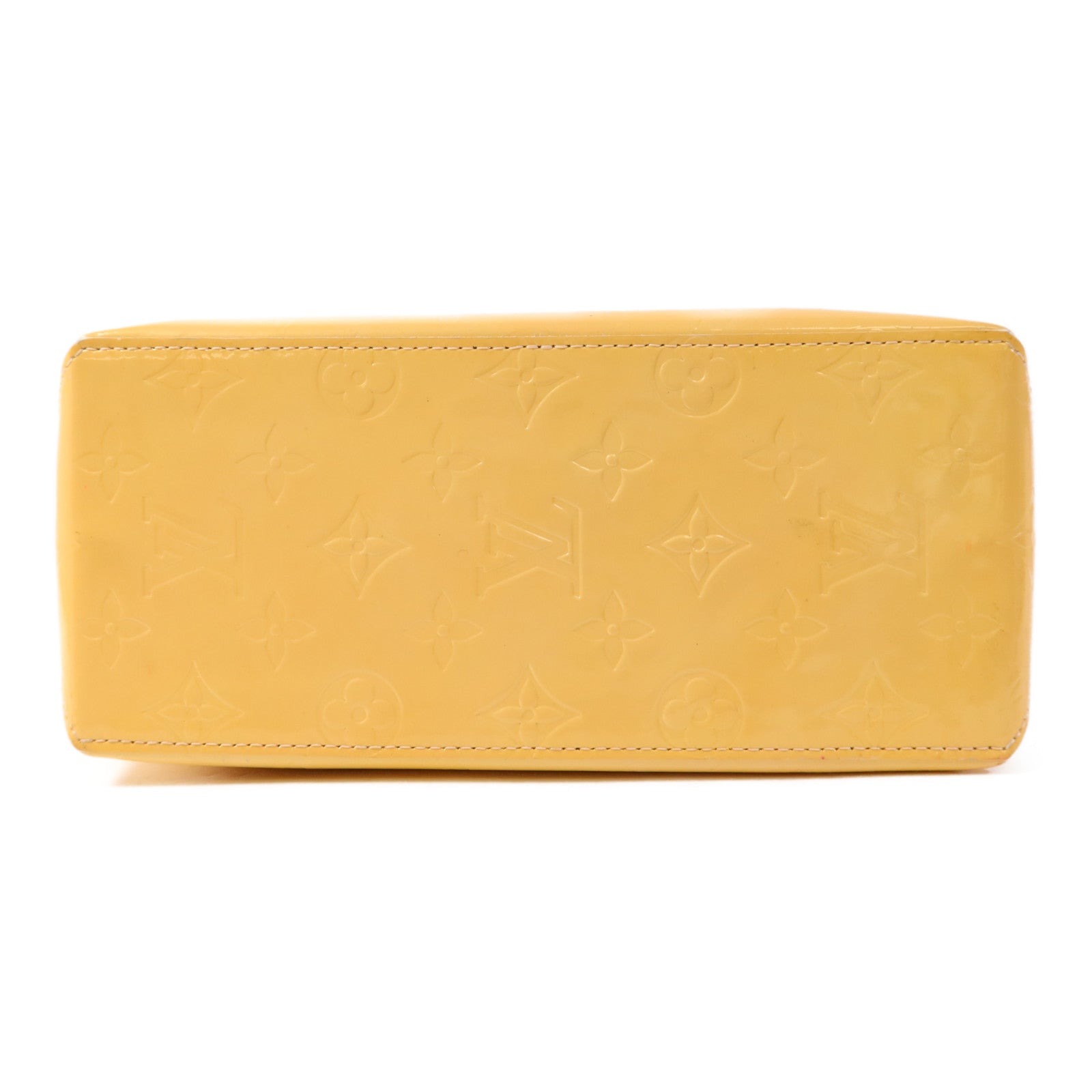 LOUIS VUITTON Vernis Reade PM金扣手挽袋