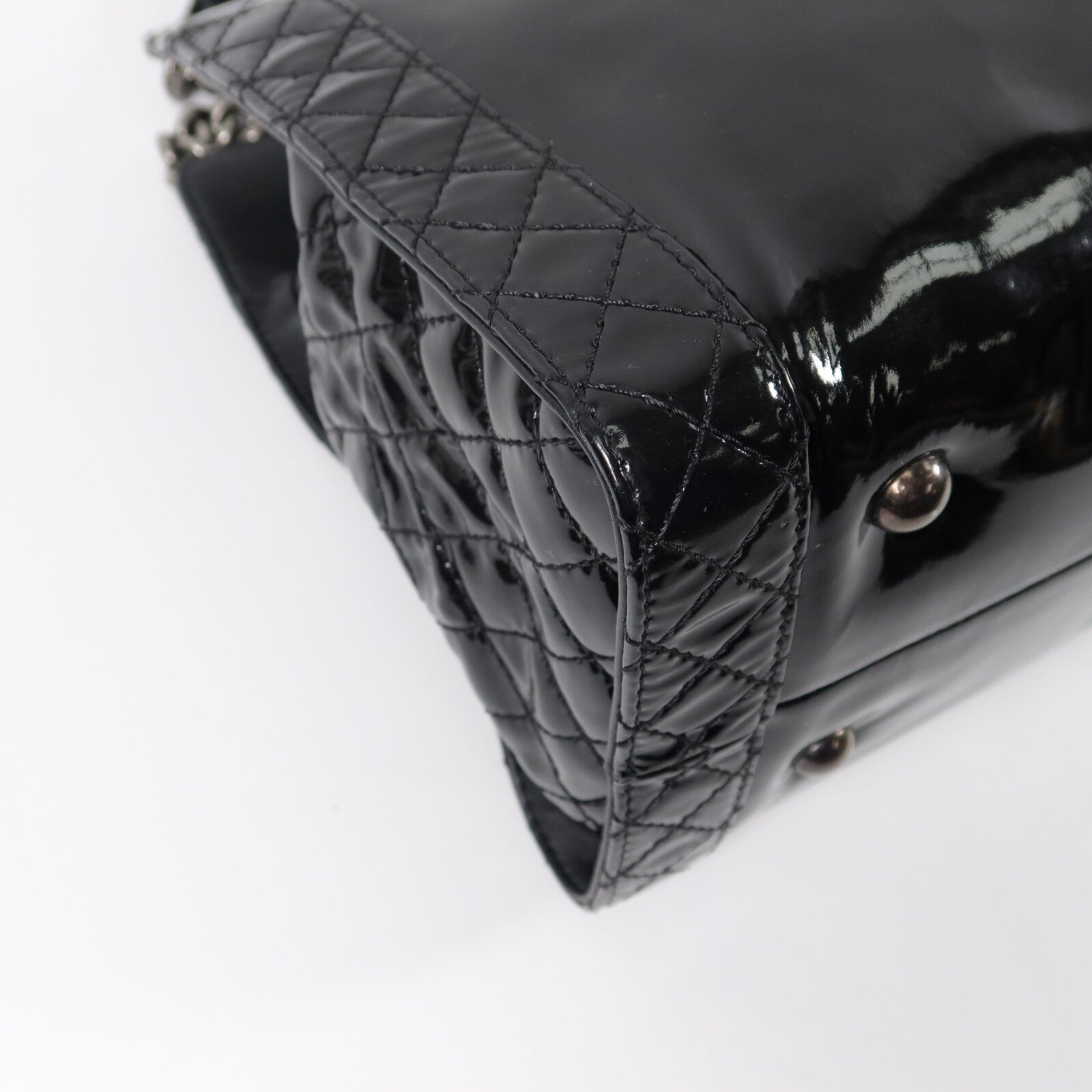 CHANEL 漆皮皮革Boy Tote Bag手挽袋