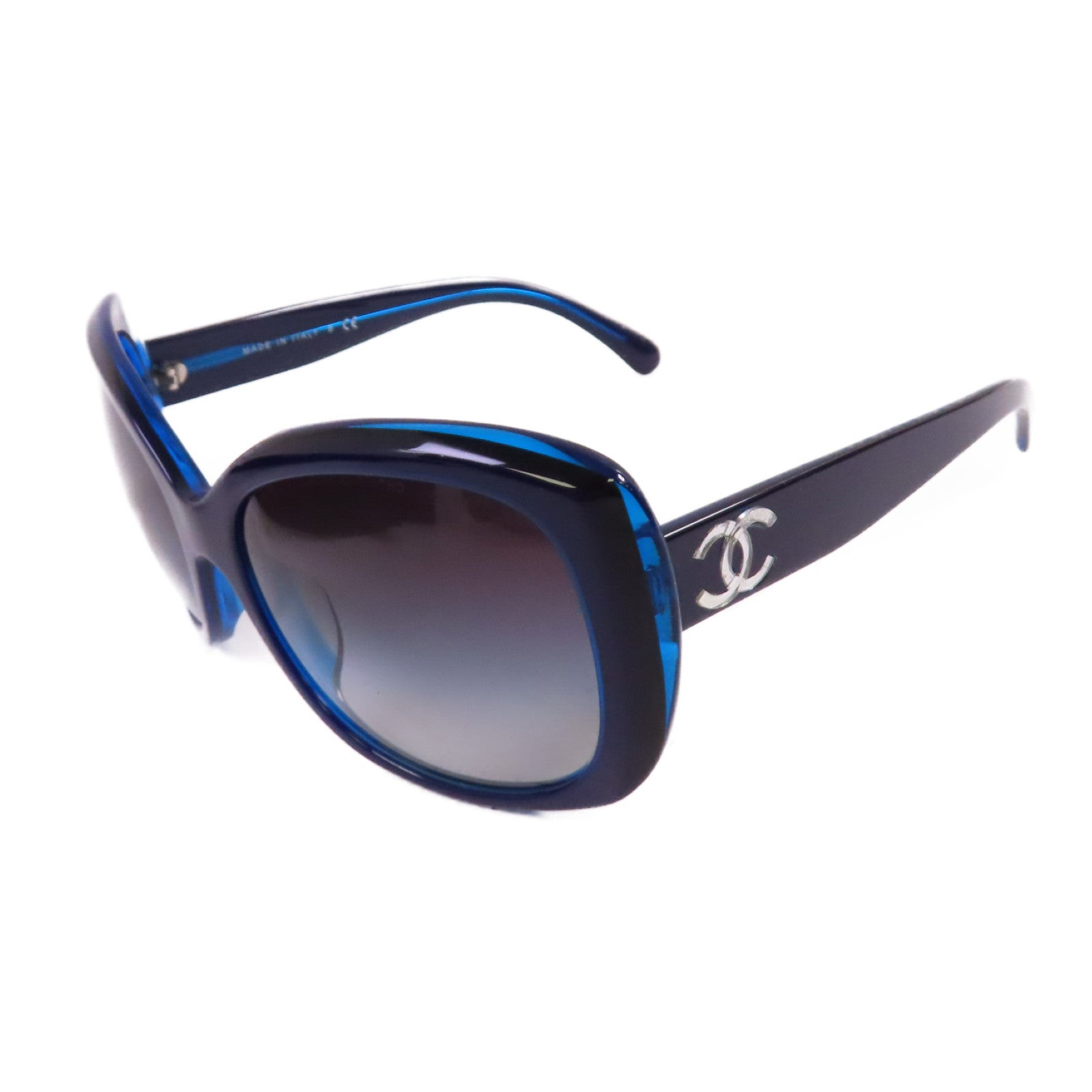 CHANEL PVC Sunglasses太陽眼鏡深藍色