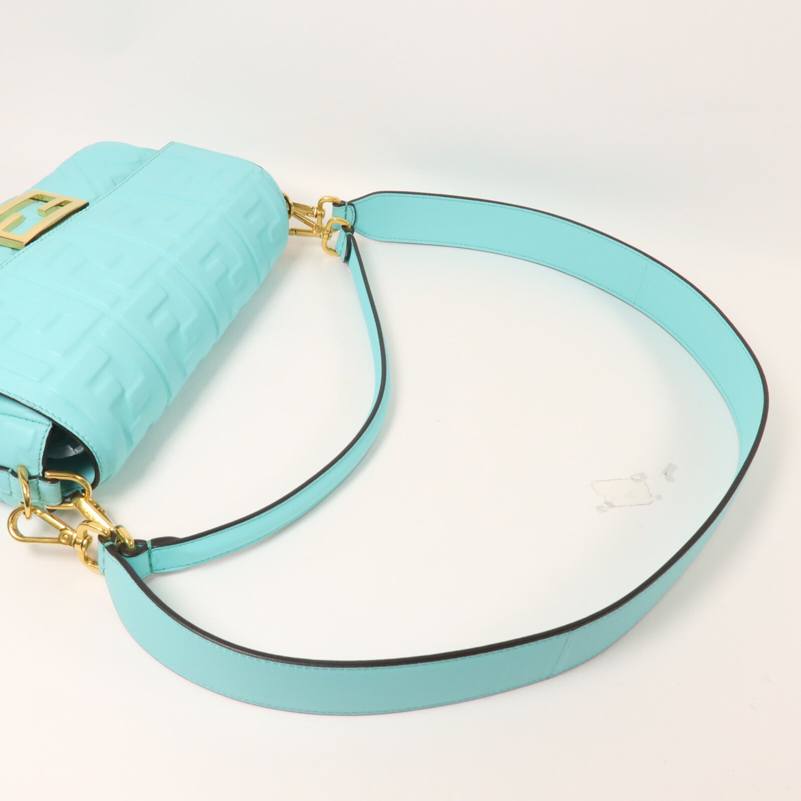 FENDI 牛皮皮革Baguette NM Bag肩背袋