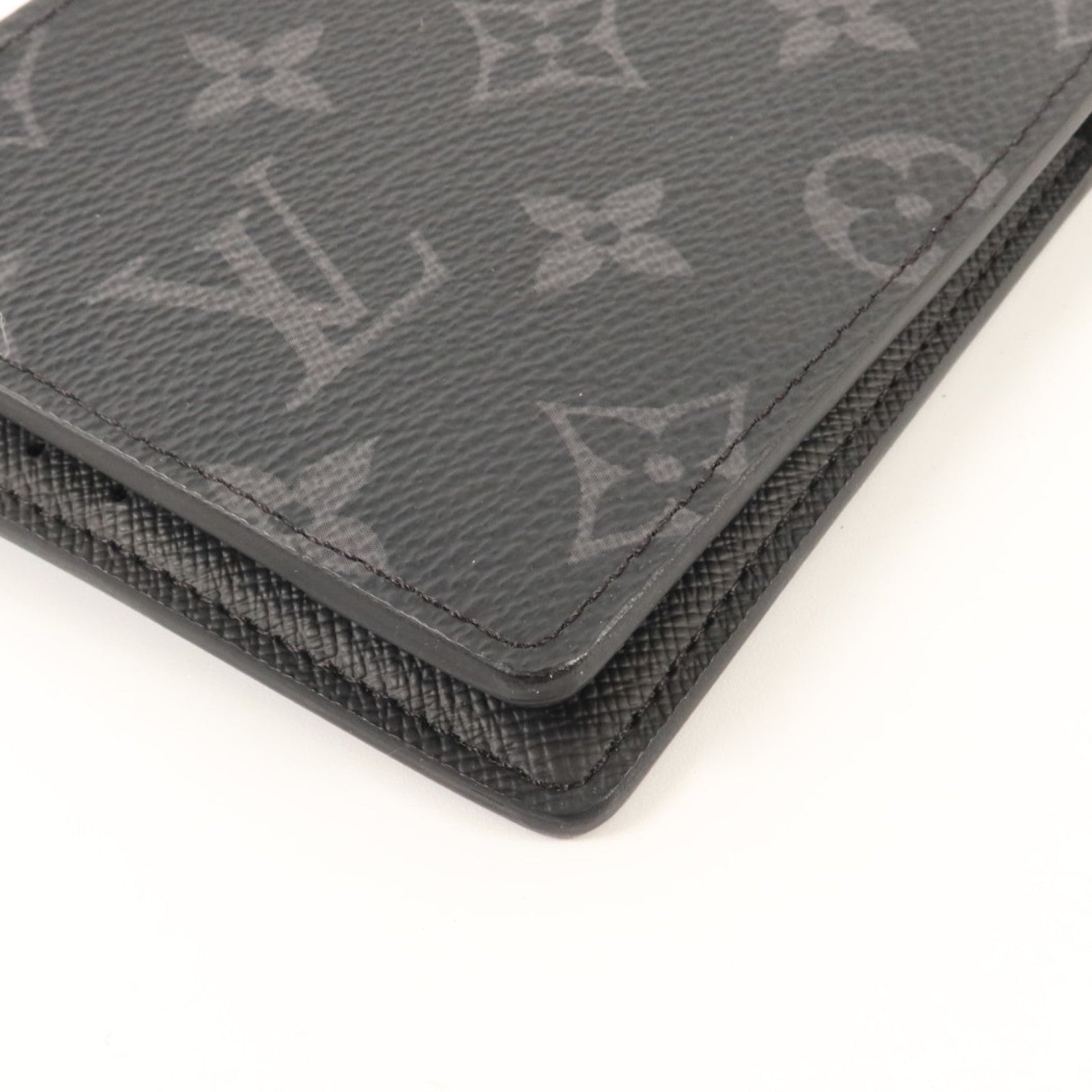 LOUIS VUITTON Monogram Eclipse Multiple錢包