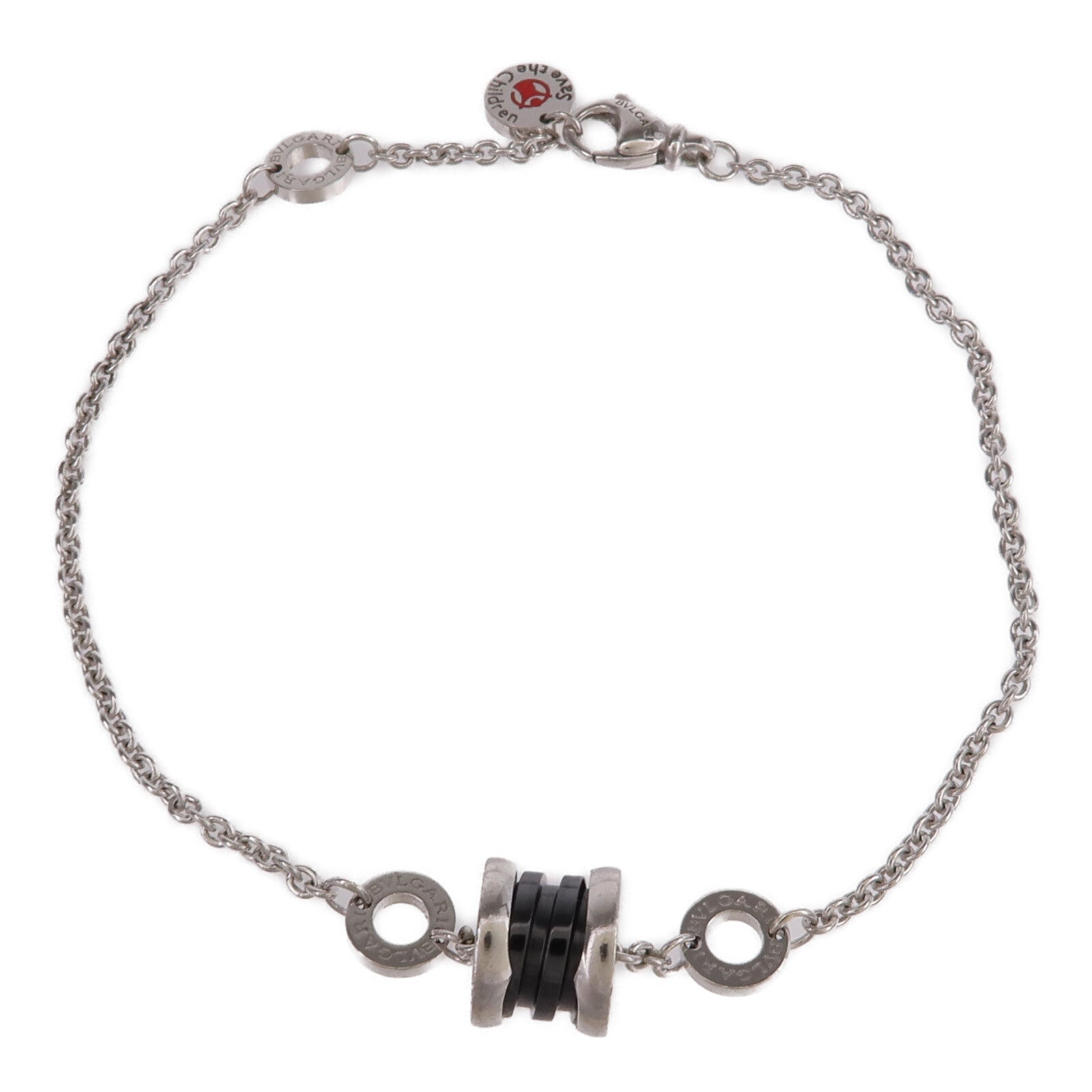 BVLGARI 陶瓷/925純銀Save The Childen手鐲