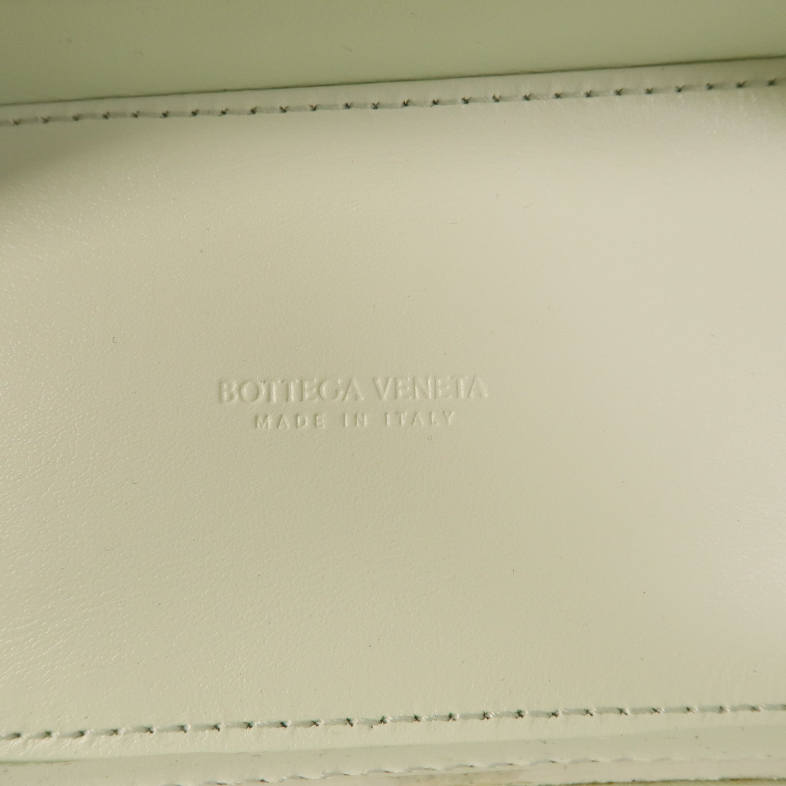 BOTTEGA VENETA 羊皮皮革Mini Intrecciato Vanity Case肩背袋