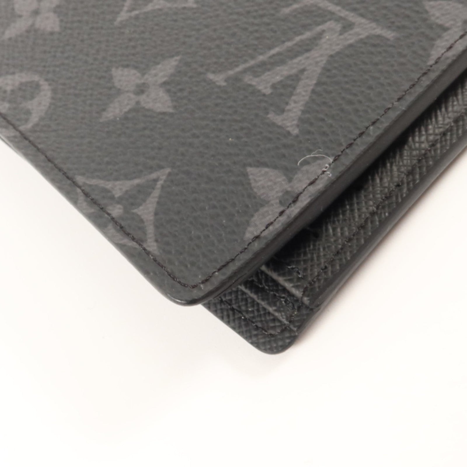 LOUIS VUITTON Monogram Eclipse Multiple錢包