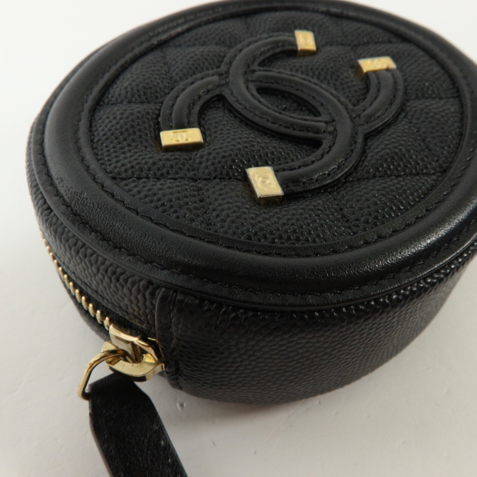 CHANEL 牛皮皮革Coin Case零錢包