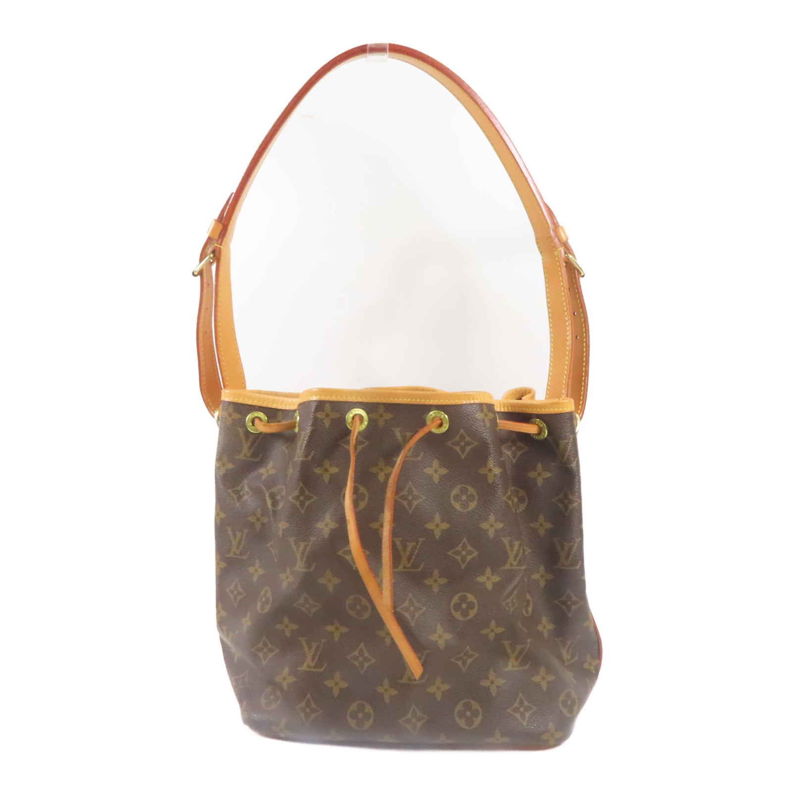 LOUIS VUITTON LV GHW Noe Shoulder Bag M40818 Monogram Brown