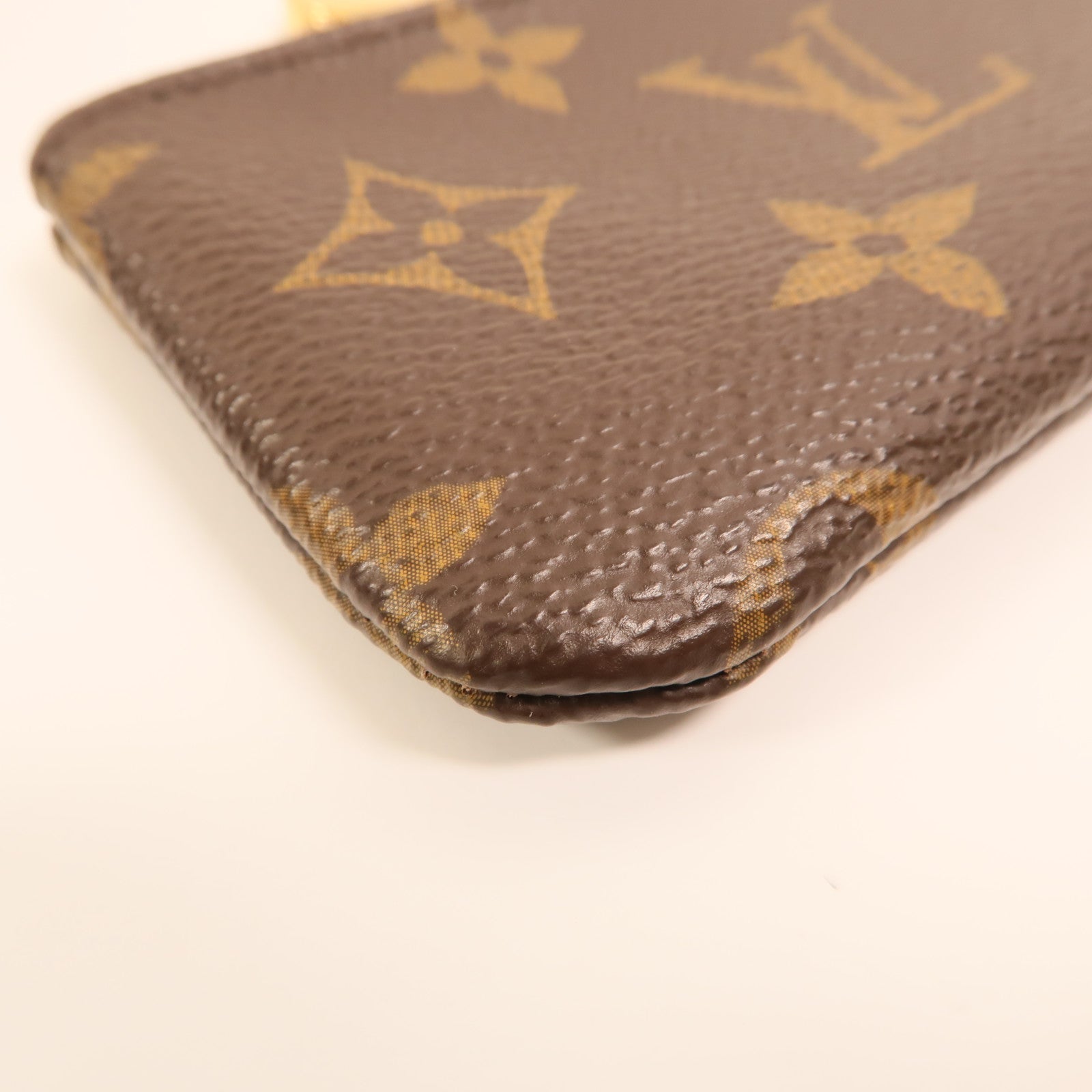 LOUIS VUITTON Monogram Key Pouch金扣鎖匙包