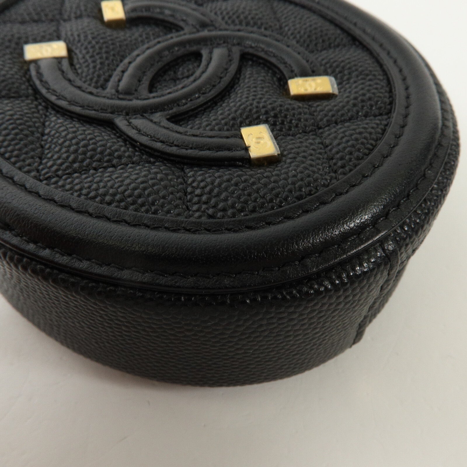 CHANEL 牛皮皮革Coin Case零錢包