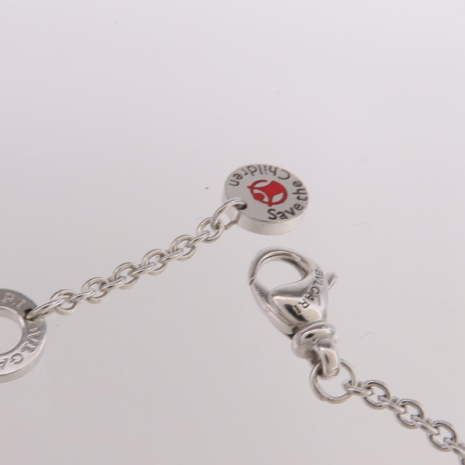 BVLGARI 陶瓷/925純銀Save The Childen手鐲