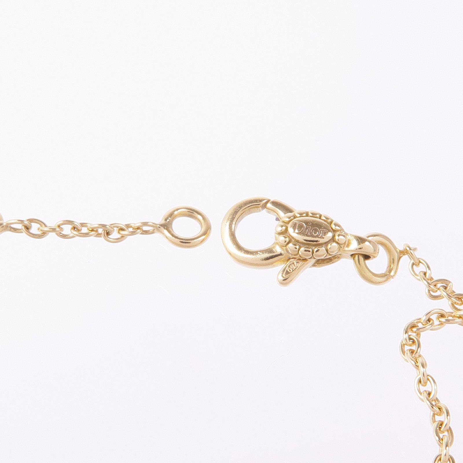 Dior 18K黃金Rose Des Vents鑽石手鏈