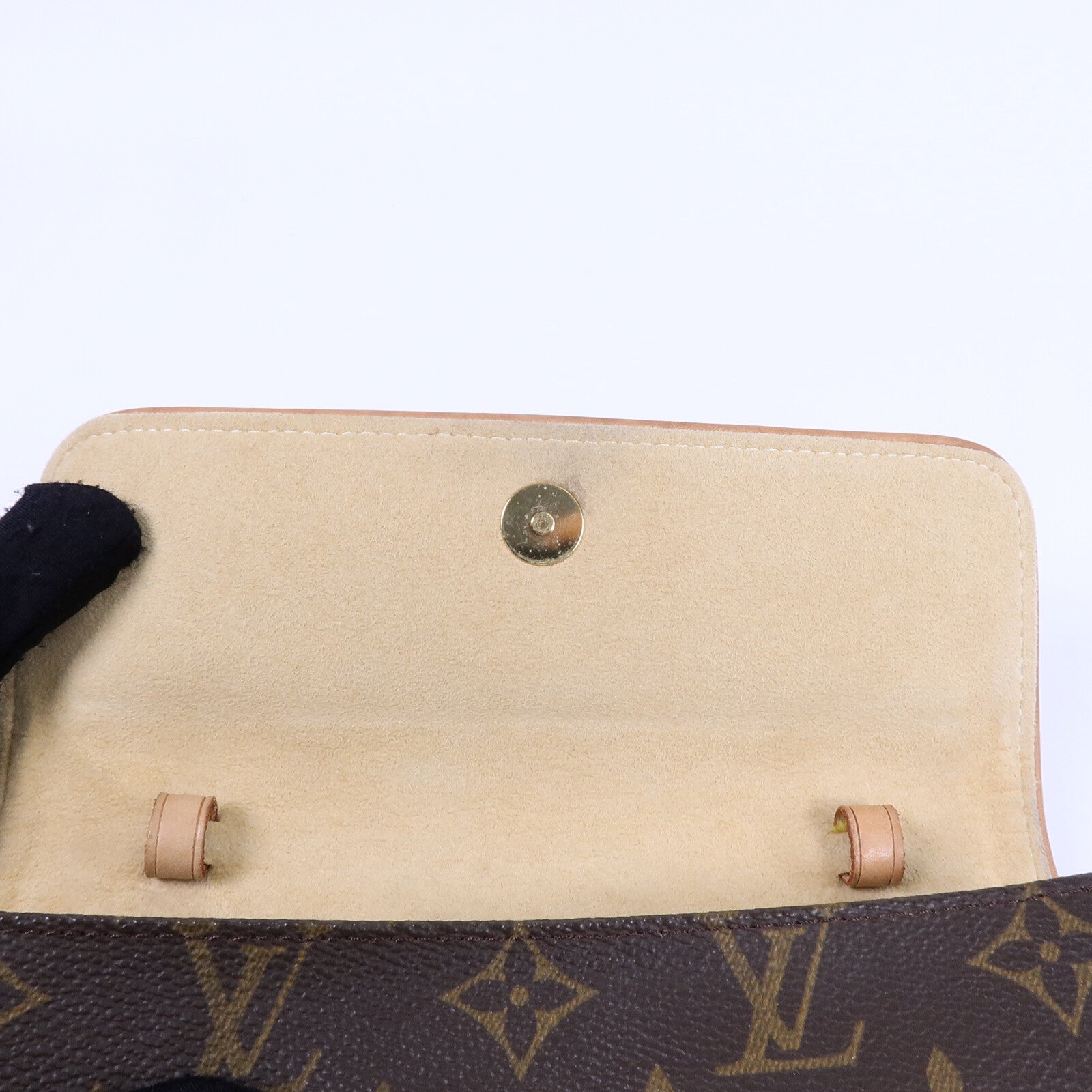 LOUIS VUITTON Monogram Pochette Twin PM肩背袋