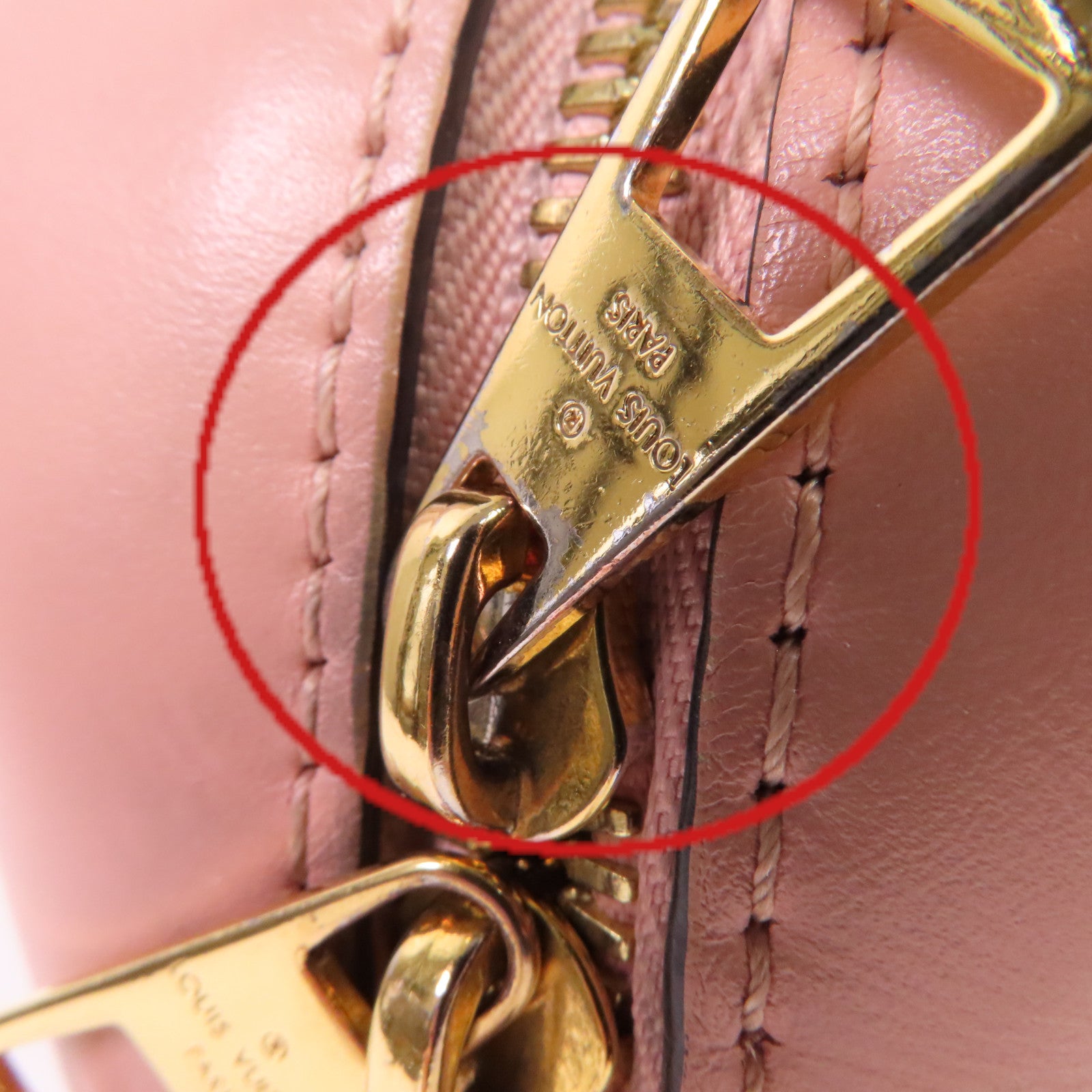 LOUIS VUITTON 【激減優惠】Monogram Saintonge 2Way Shoulder Bag金扣手挽肩背兩用袋啡色/粉紅色
