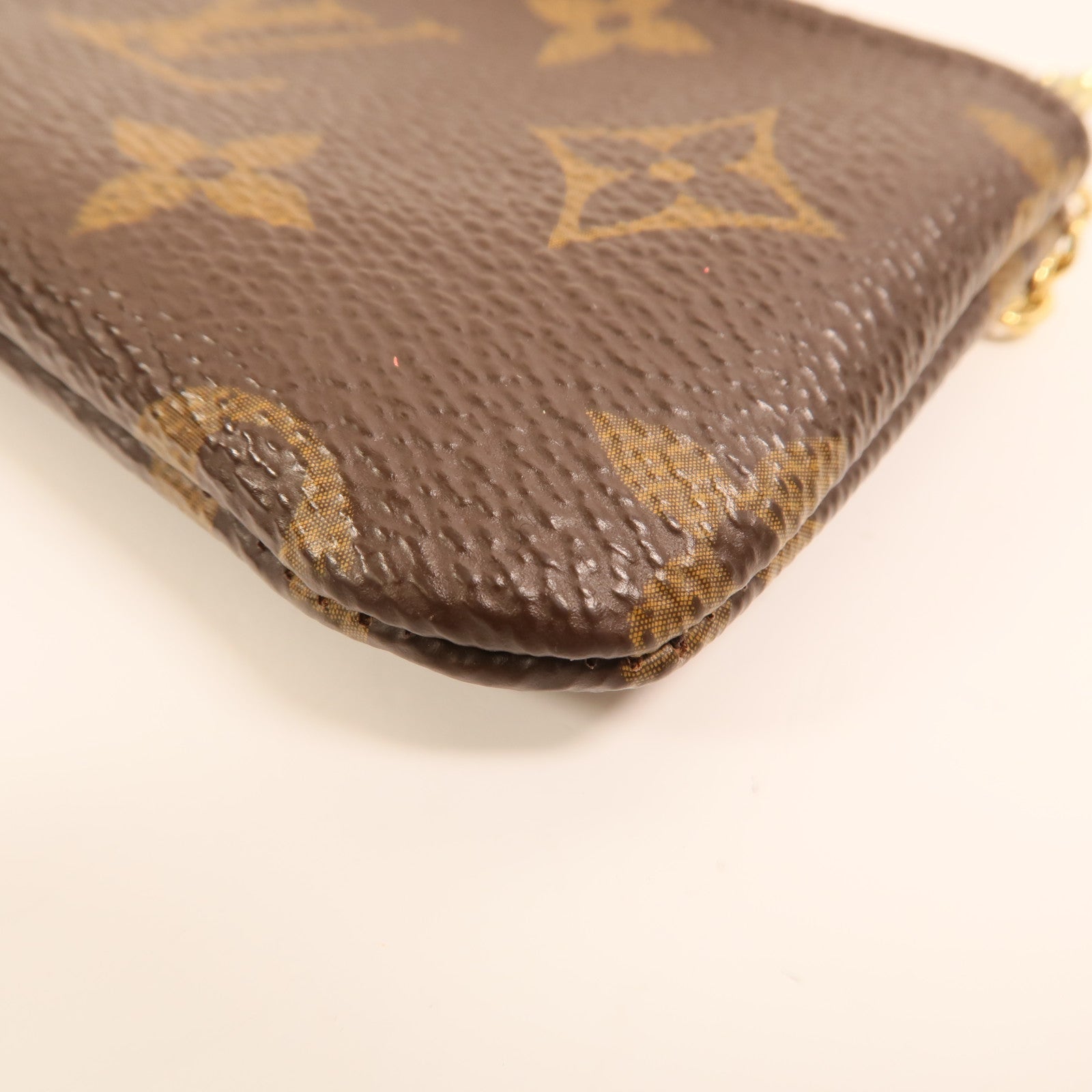 LOUIS VUITTON Monogram Key Pouch金扣鎖匙包