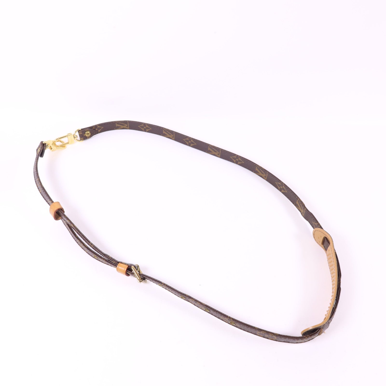 LOUIS VUITTON Monogram Shoulder Strap金扣肩帶