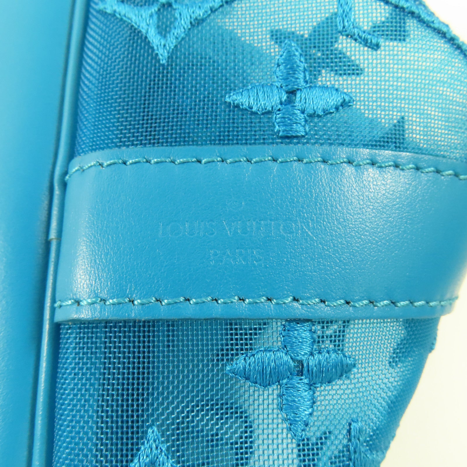 LOUIS VUITTON Monogram Mesh Keepall Triangle Bandouliere 50手挽肩背兩用袋
