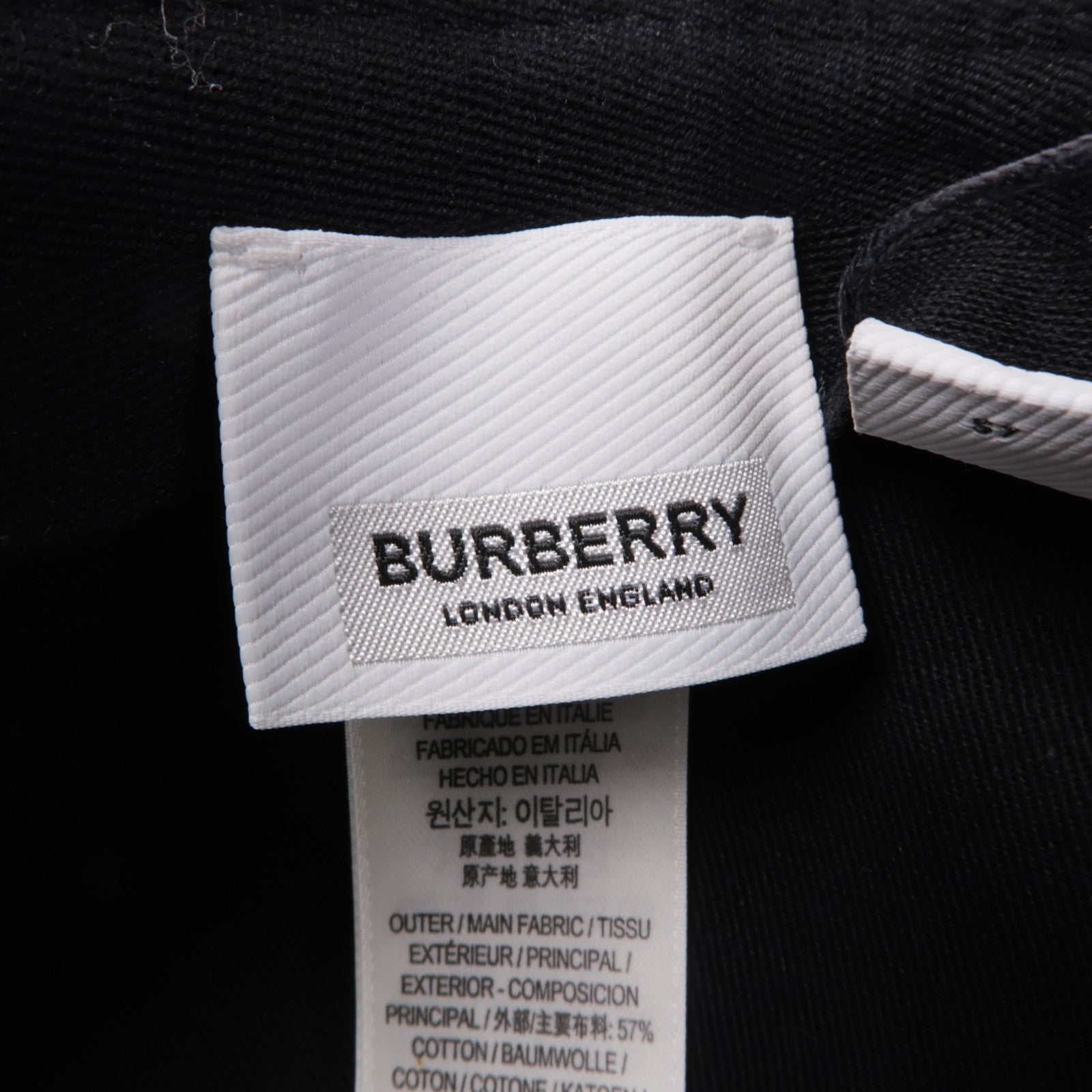 BURBERRY 帆布Cap帽子