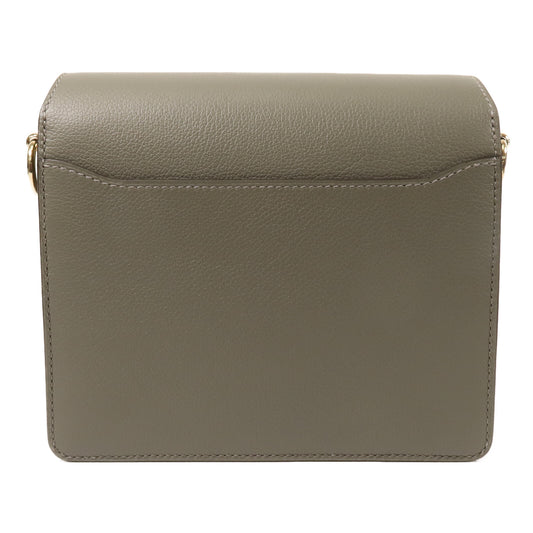 HERMES Evercolor皮革Roulis Mini肩背袋Gris Meyer