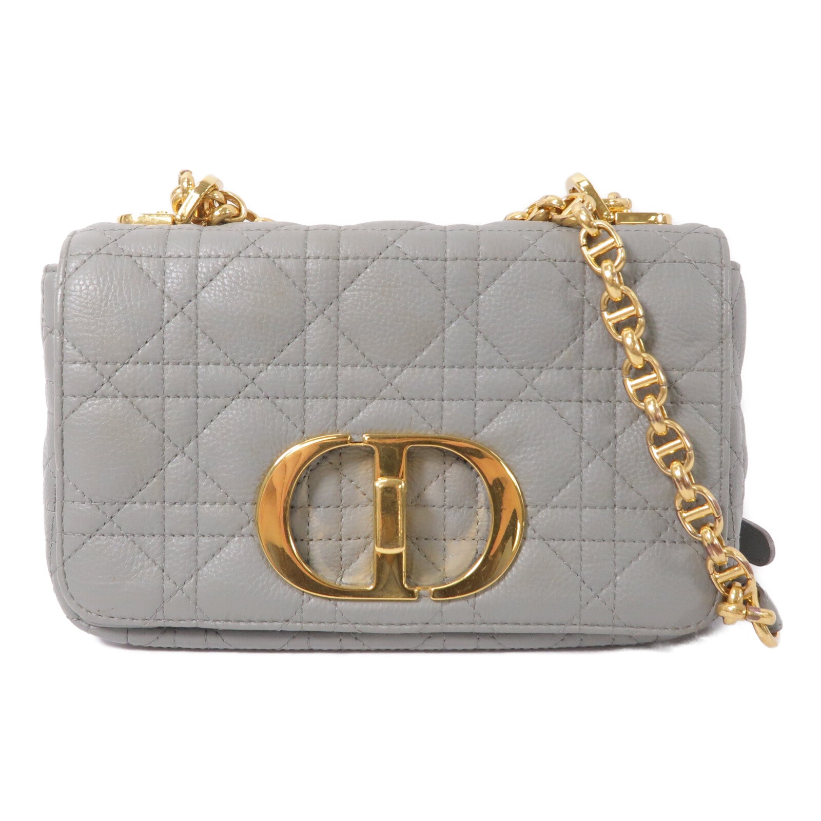 Dior 牛皮皮革Caro Small鏈帶肩背袋