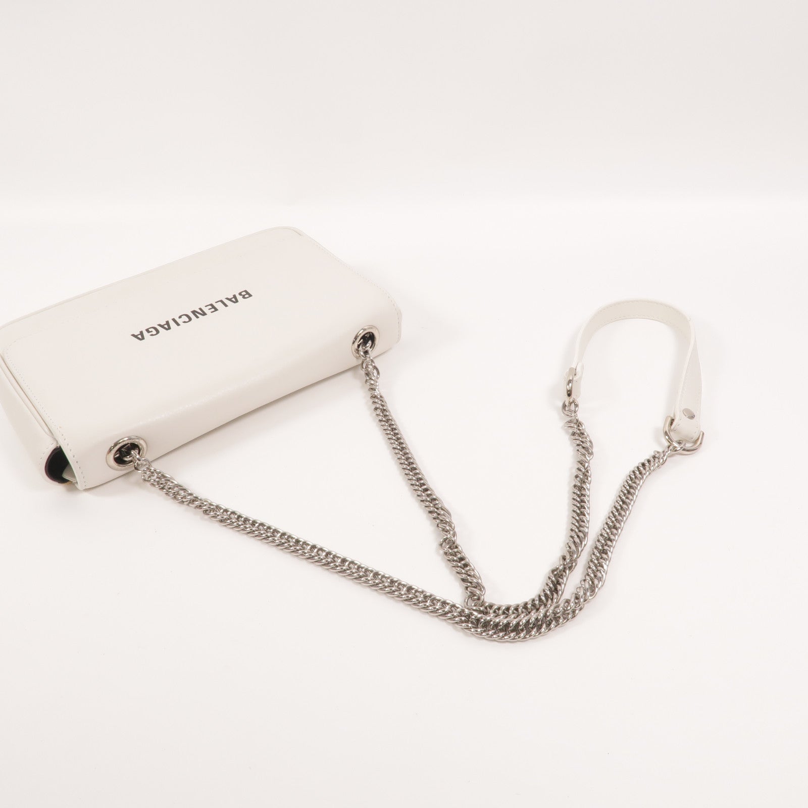 BALENCIAGA 牛皮皮革Everyday鏈帶肩背袋