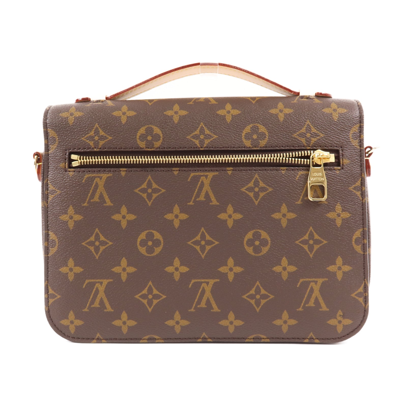 LOUIS VUITTON Monogram Pochette Metis MM金扣手挽肩背兩用袋