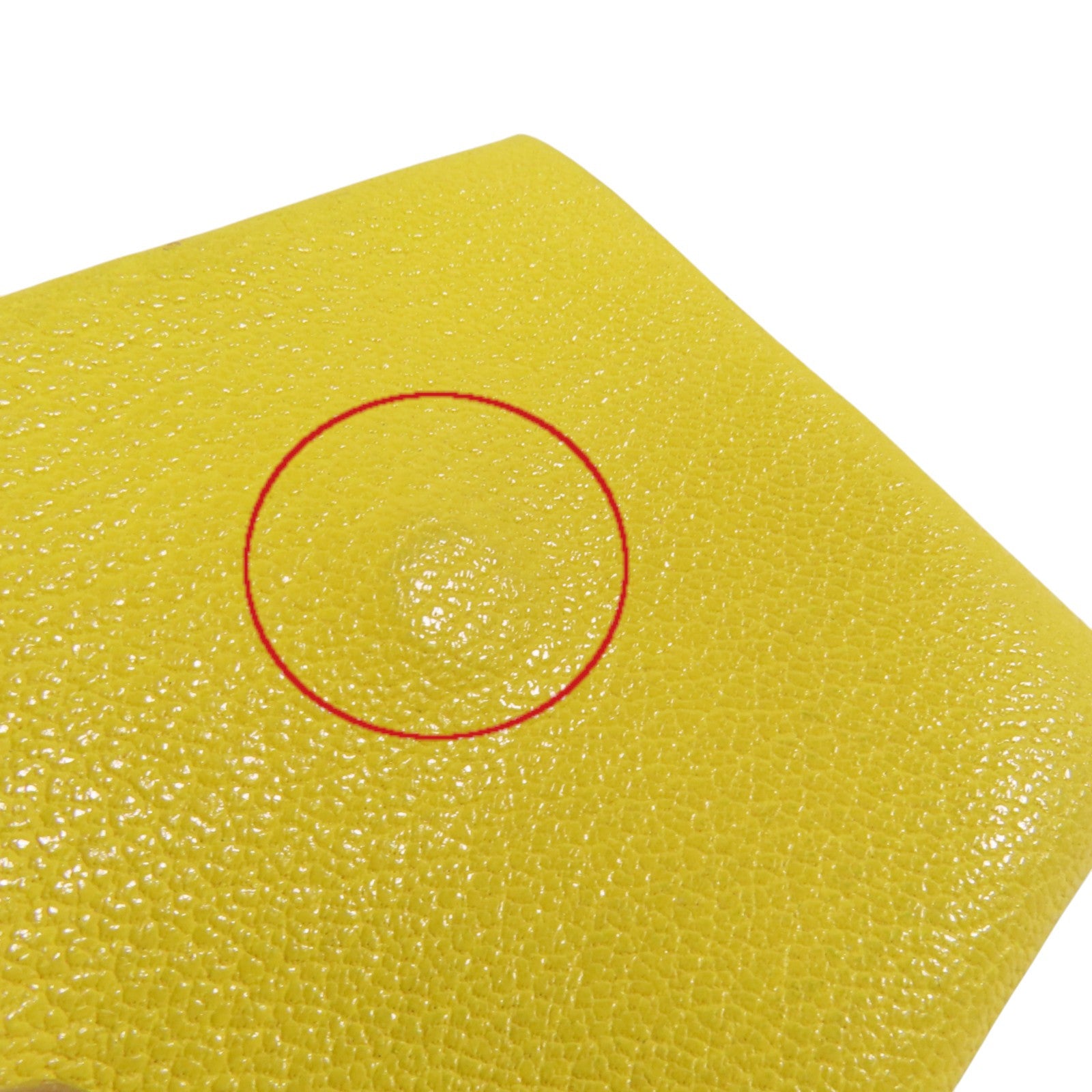 HERMES Chevre皮革Bastia銀扣零錢包