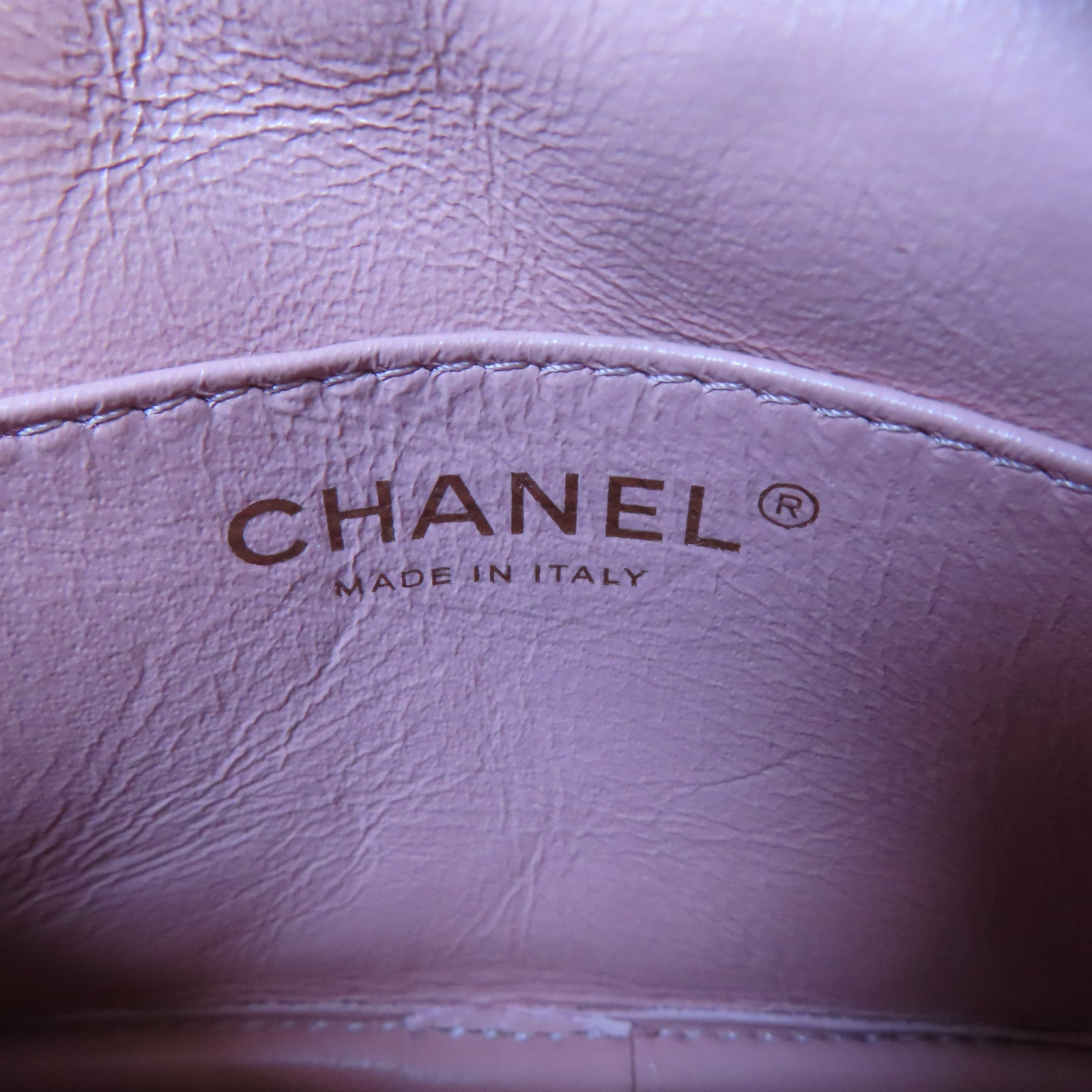 CHANEL 菱格羊皮皮革2.55 Camera Bag金扣鏈帶肩背袋粉紅色