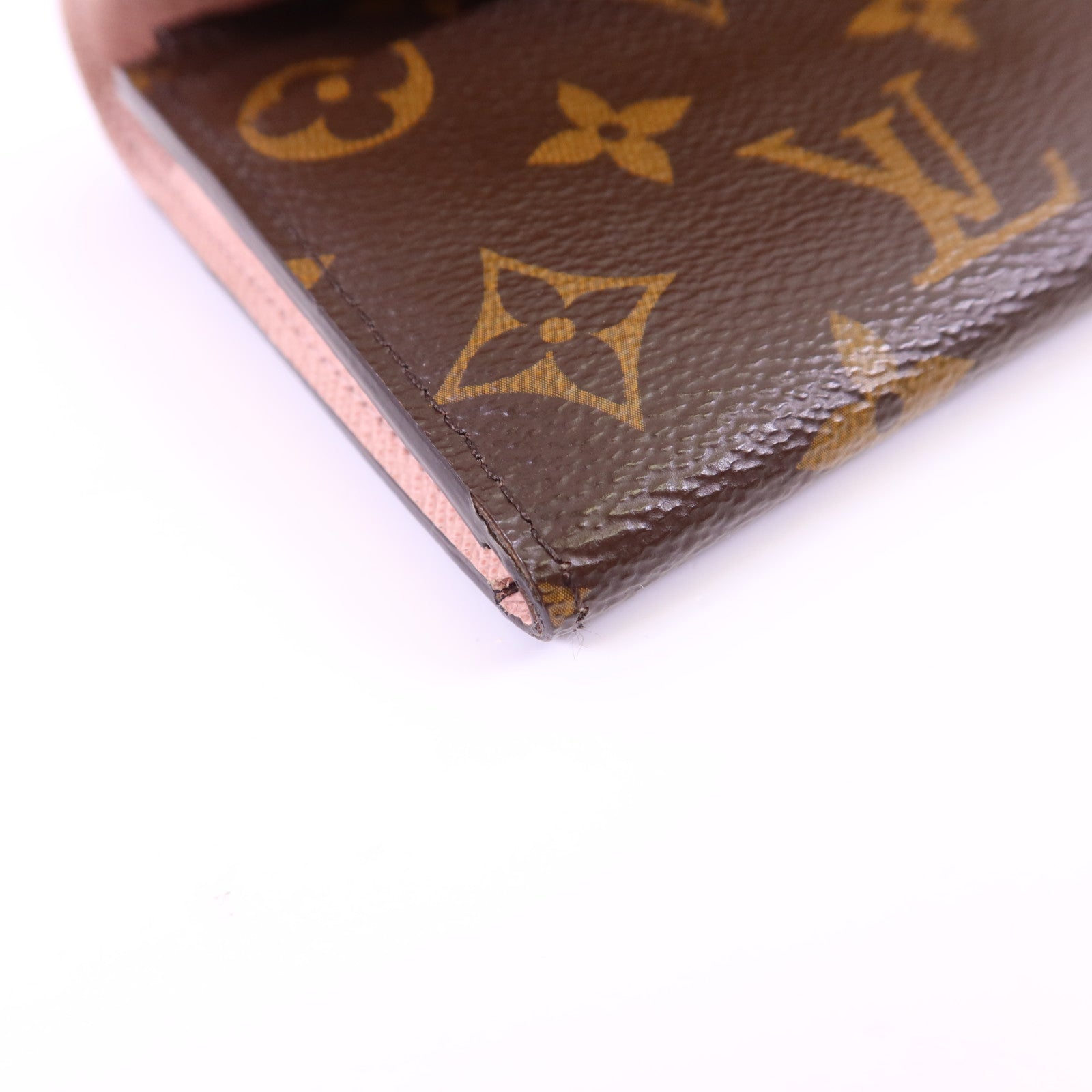 LOUIS VUITTON Monogram Emilie金扣長錢包