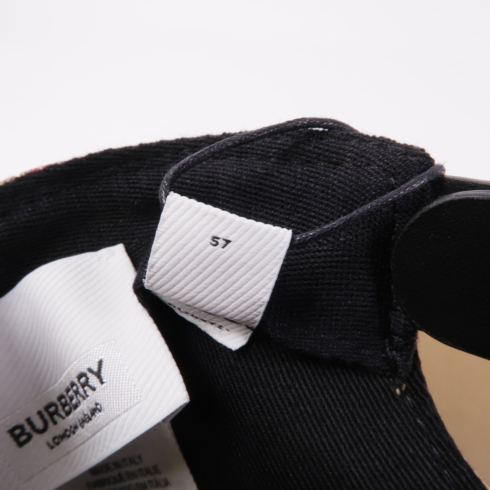 BURBERRY 帆布Cap帽子