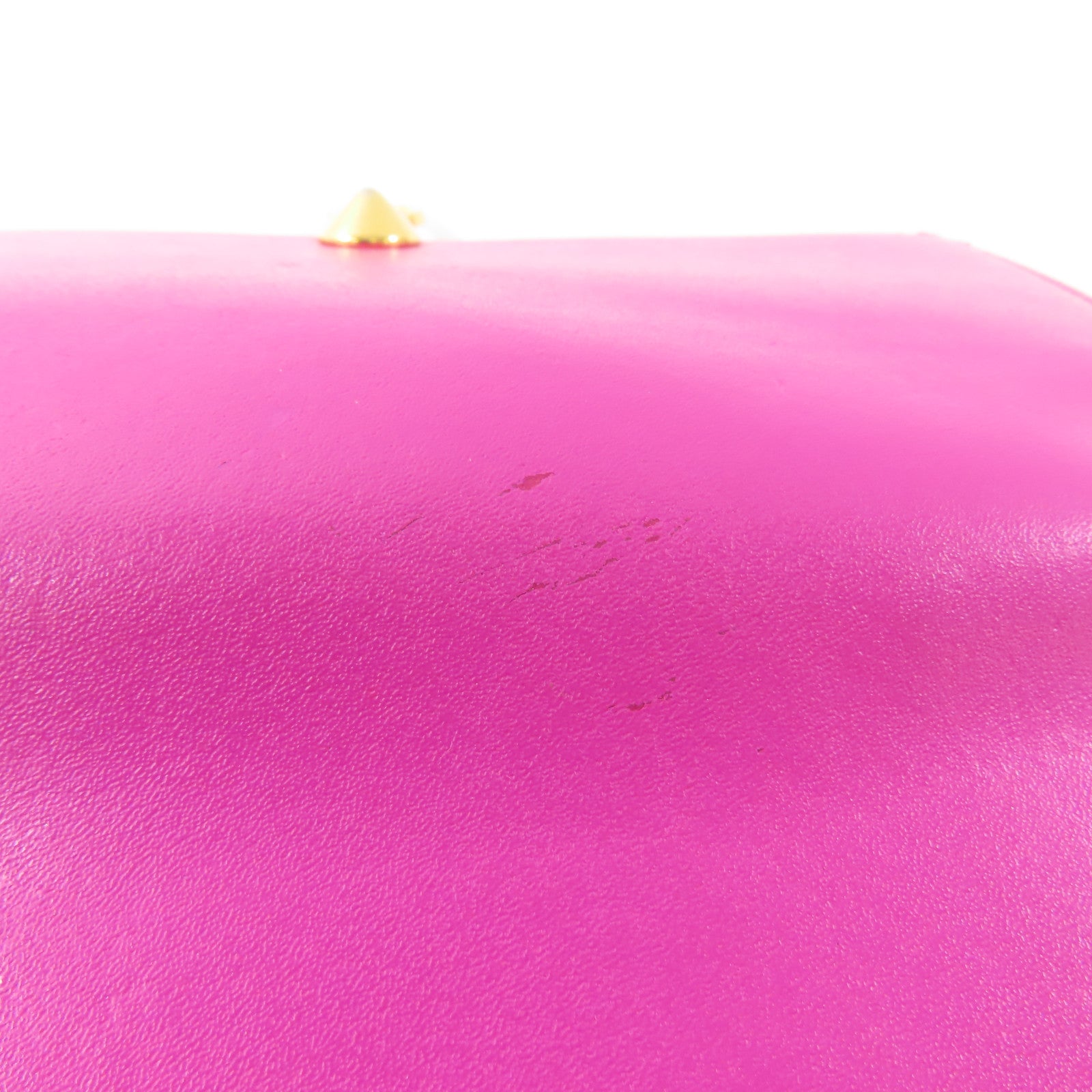 FENDI 【激減優惠】牛皮皮革Long Wallet金扣長錢包